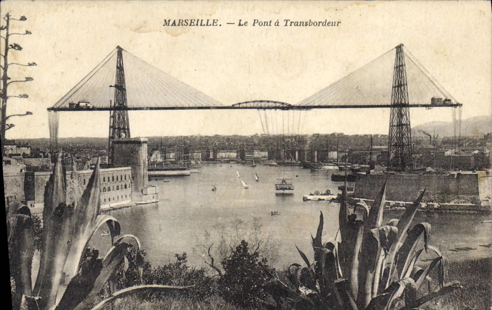 CPA Marseille Le Pont a Transbordeur