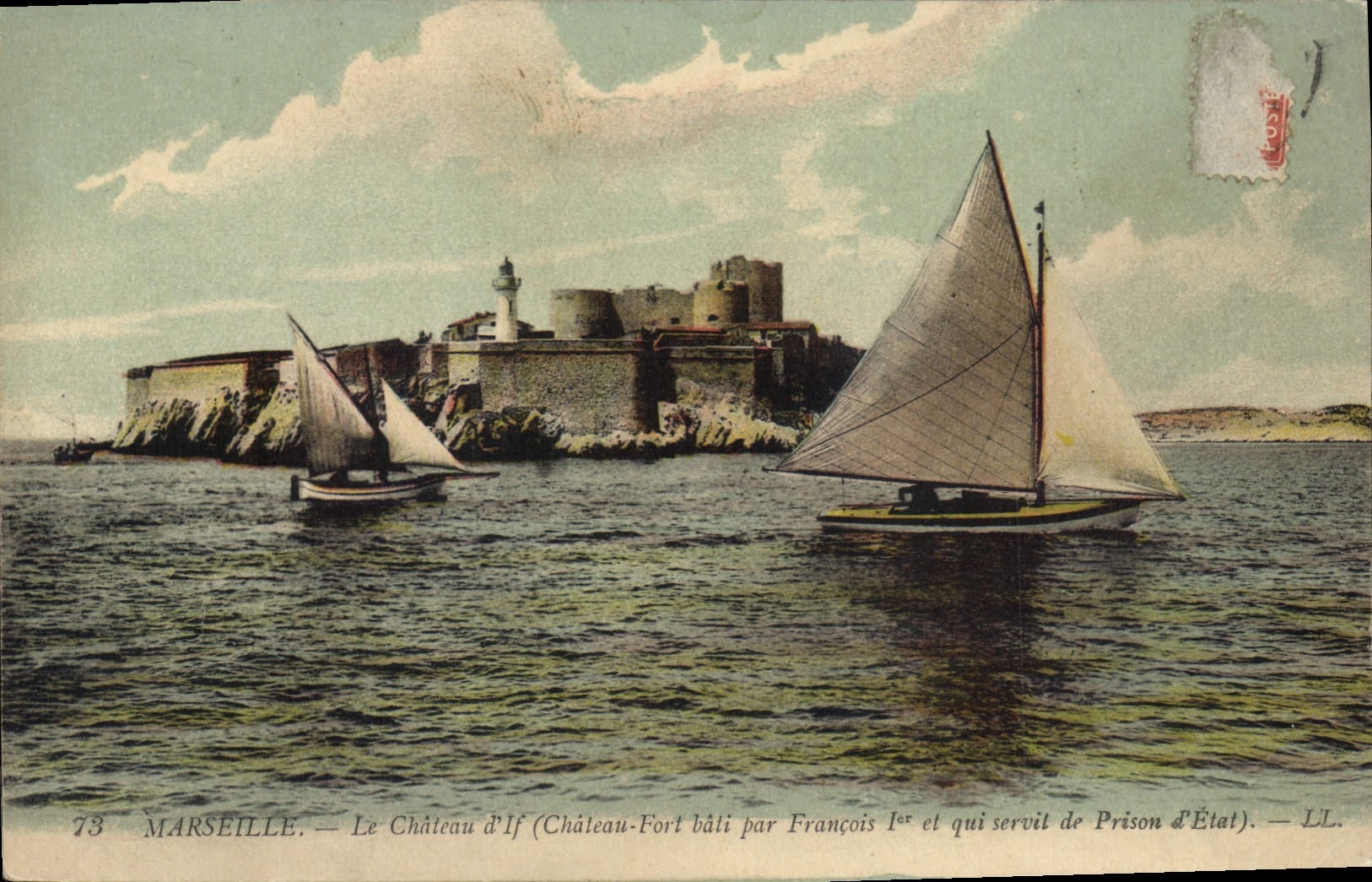 CPA Marseille Le chateau d'If