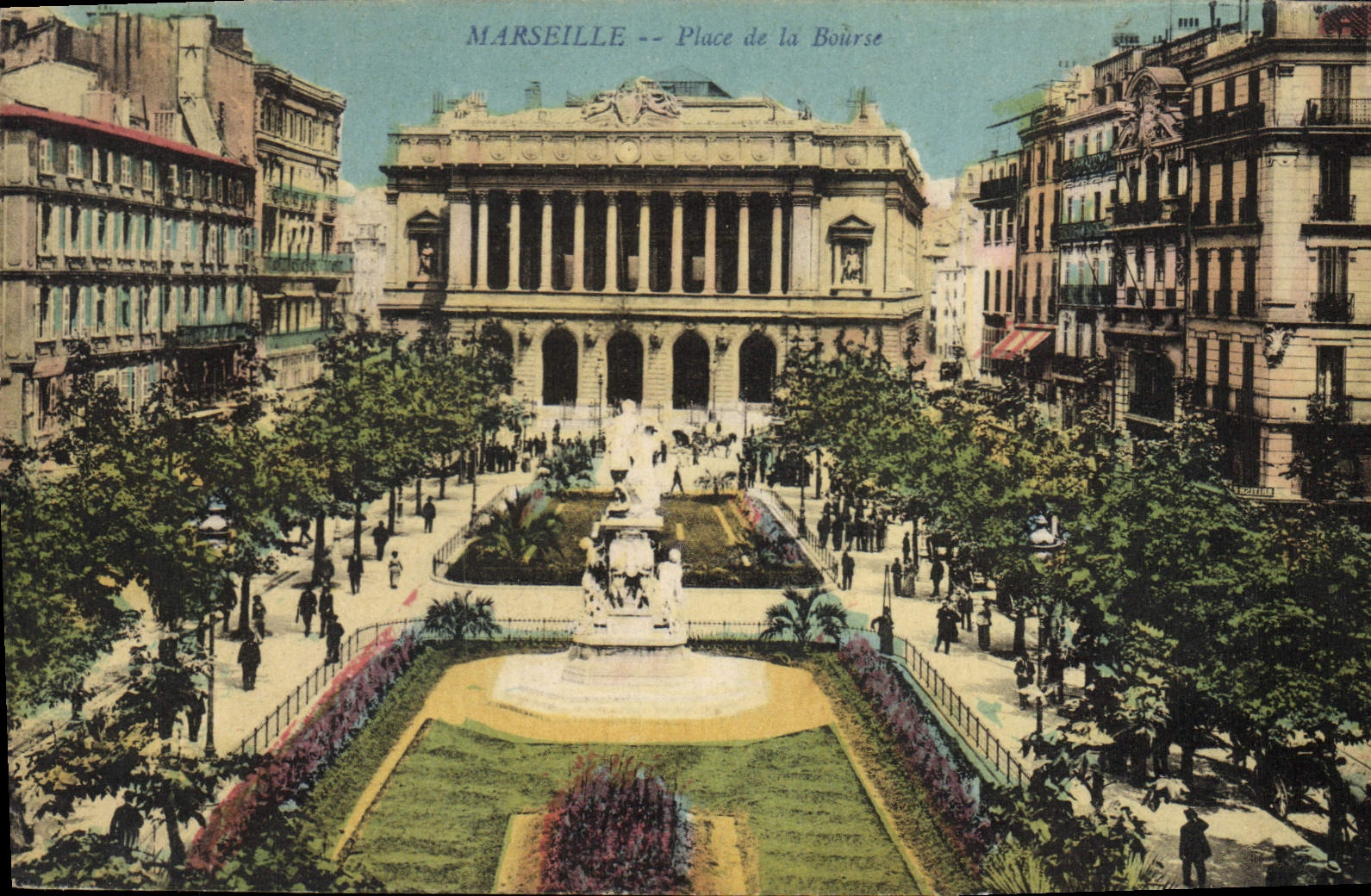 CPA Marseille Place de la Bourse