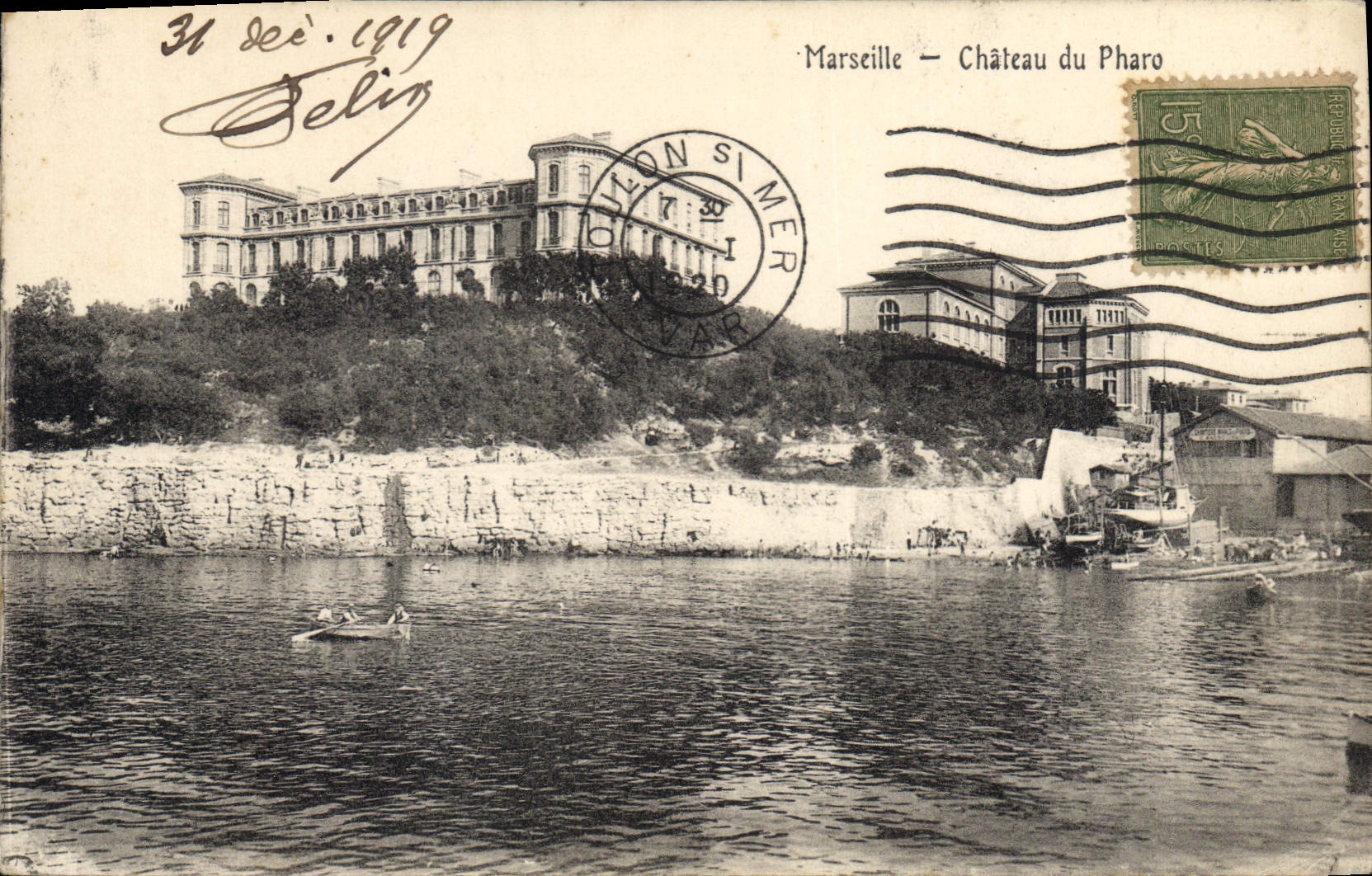 CPA Marseille Chateau du Pharo