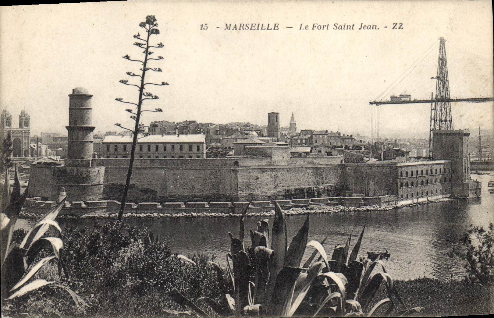 CPA Marseille Le Fort Saint Jean