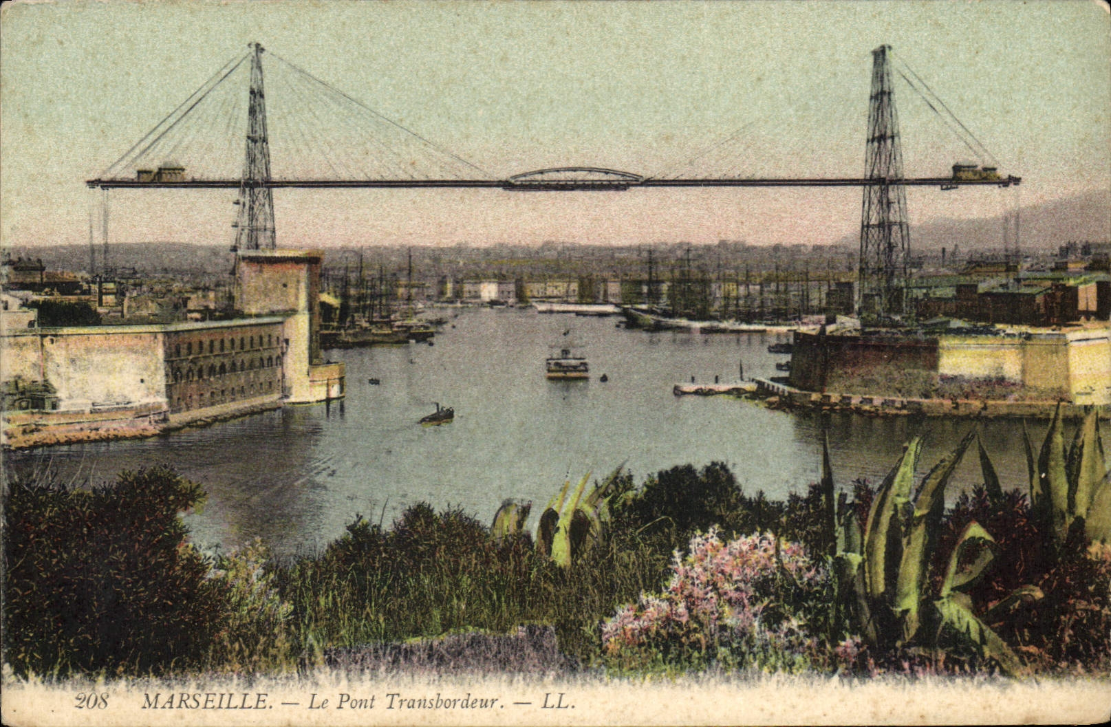 CPA Marseille Le Pont Transbordeur