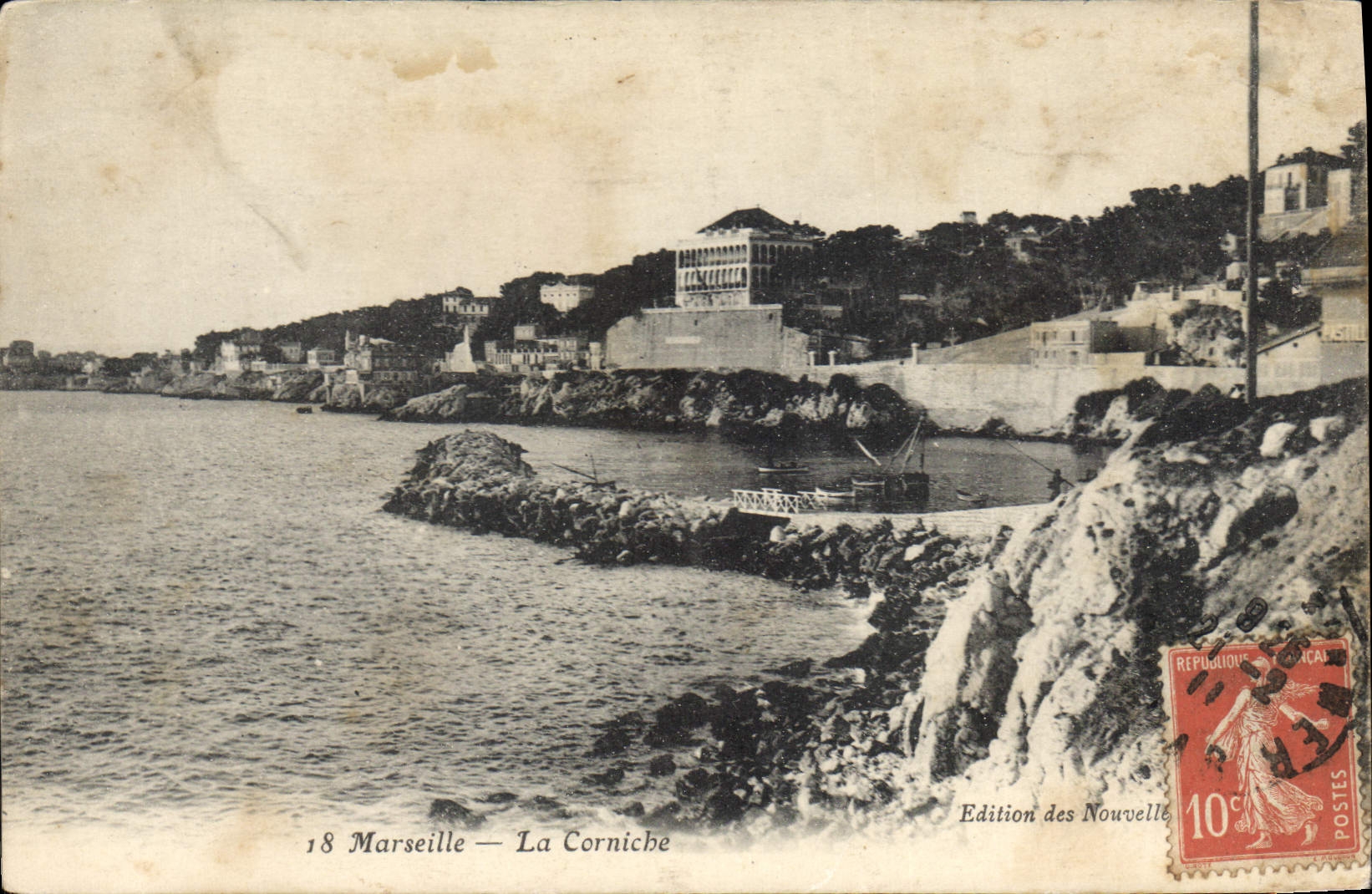 CPA Marseille La Corniche