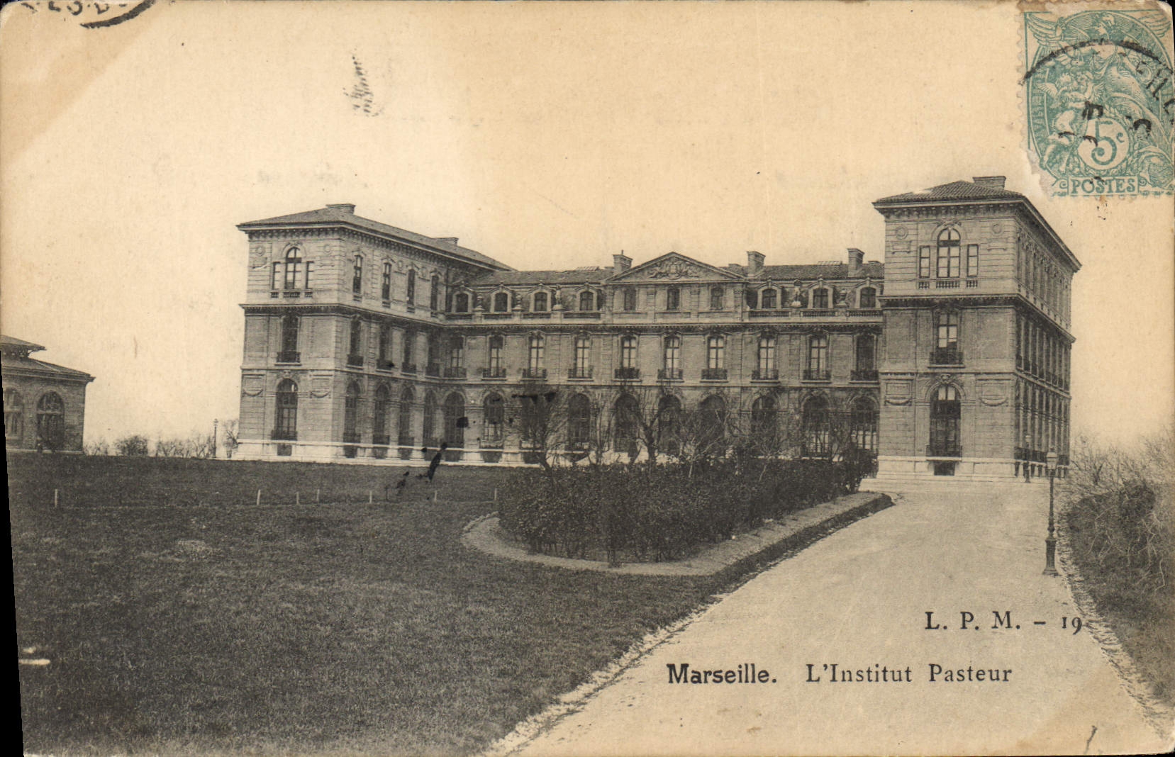 CPA Marseille L'Institut Pasteur