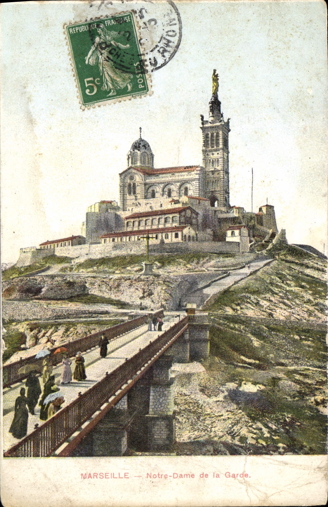 CPA Marseille Notre Dame de la Garde