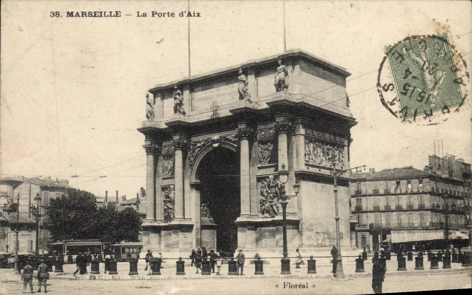 CPA Marseille La Porte d'Aix