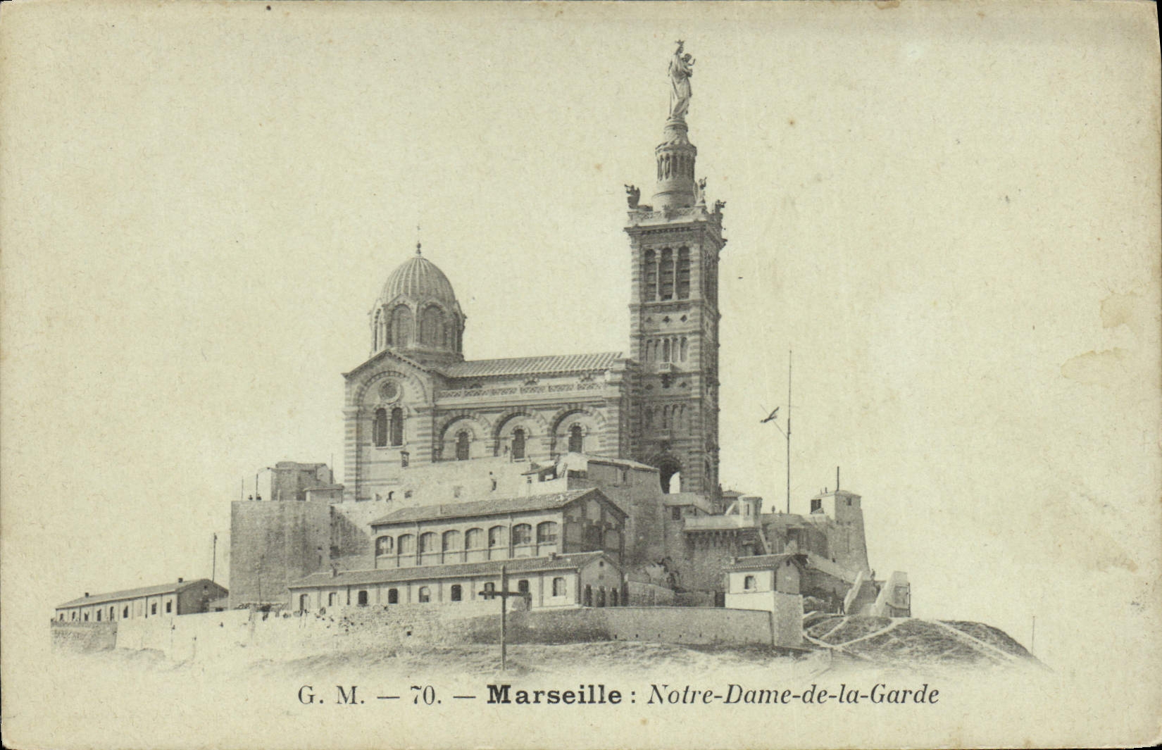 CPA Marseille Notre Dame de la Garde