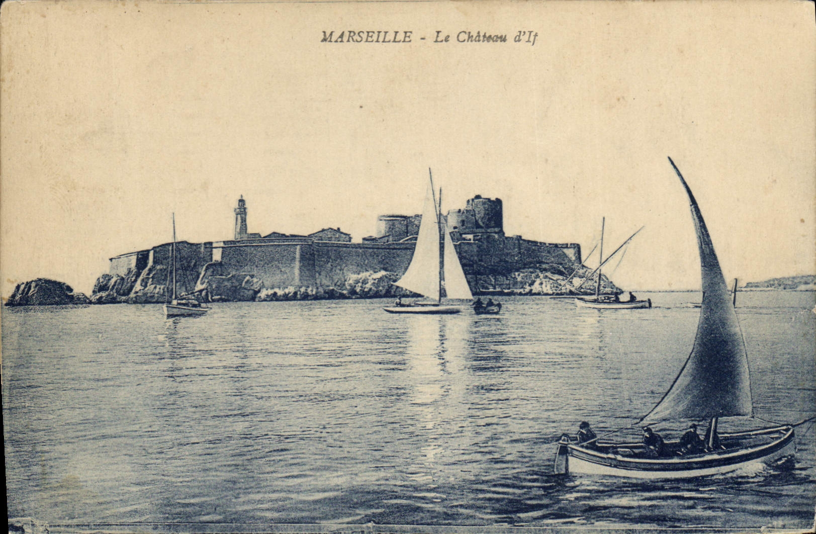 CPA Marseille Le Chateau d'If
