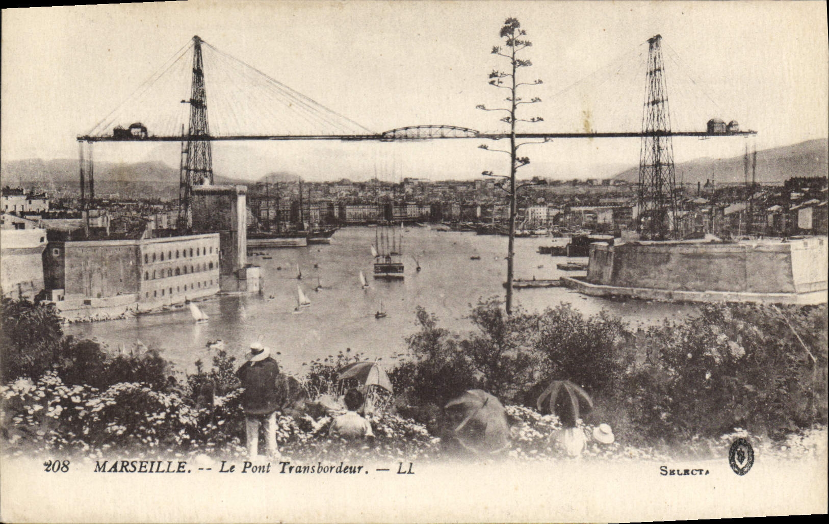 CPA Marseille Le Pont Transbordeur