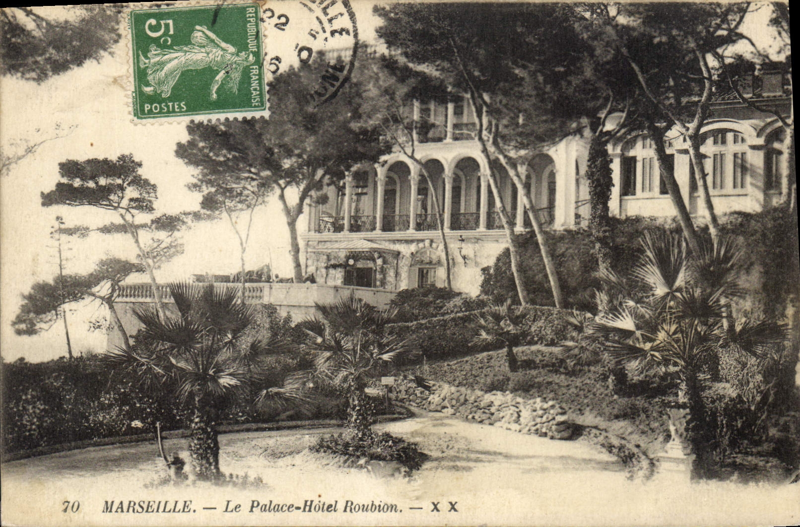 CPA Marseille Le Palace Hotel Roubion