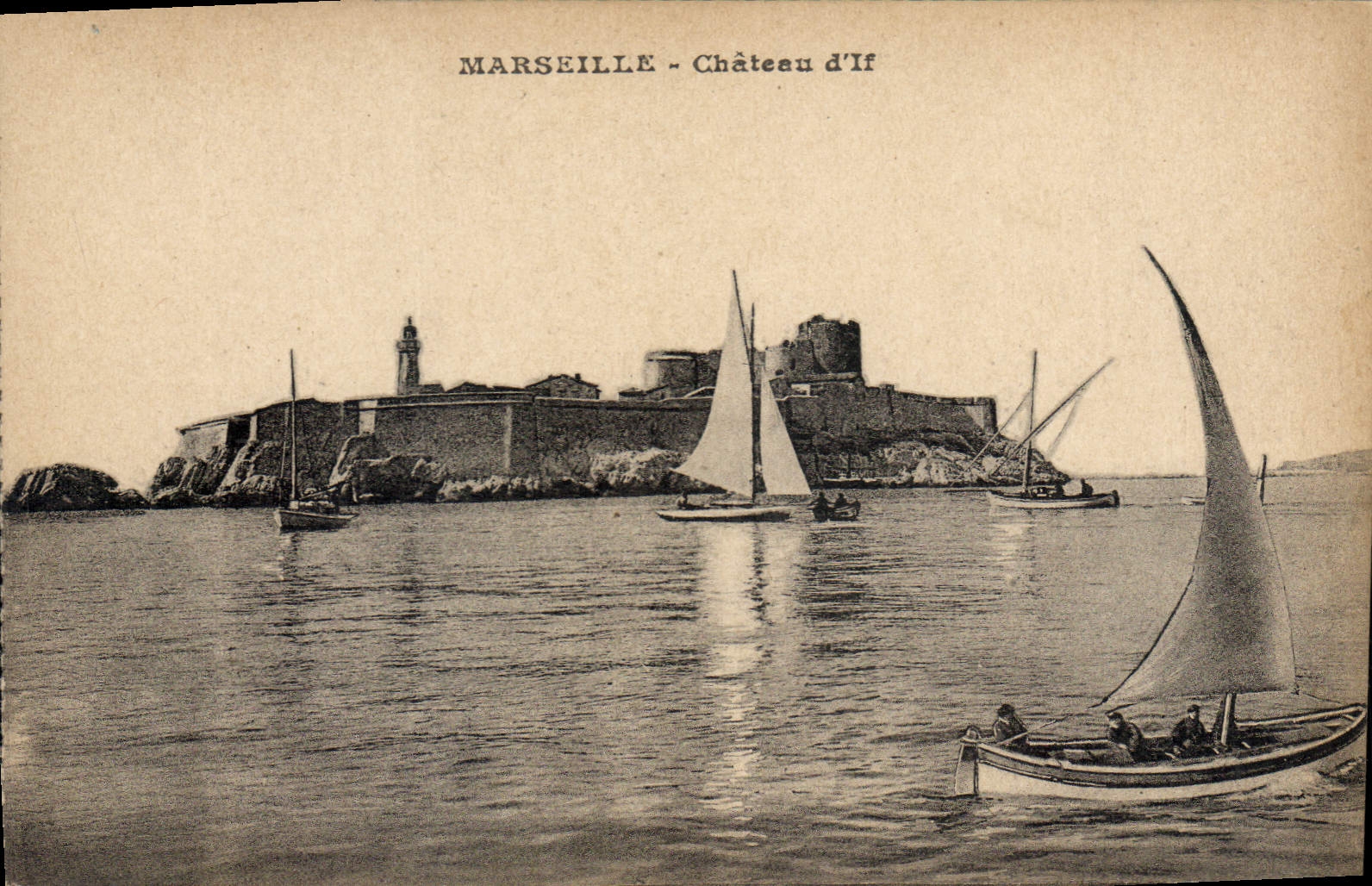 CPA Marseille Chateau D'If