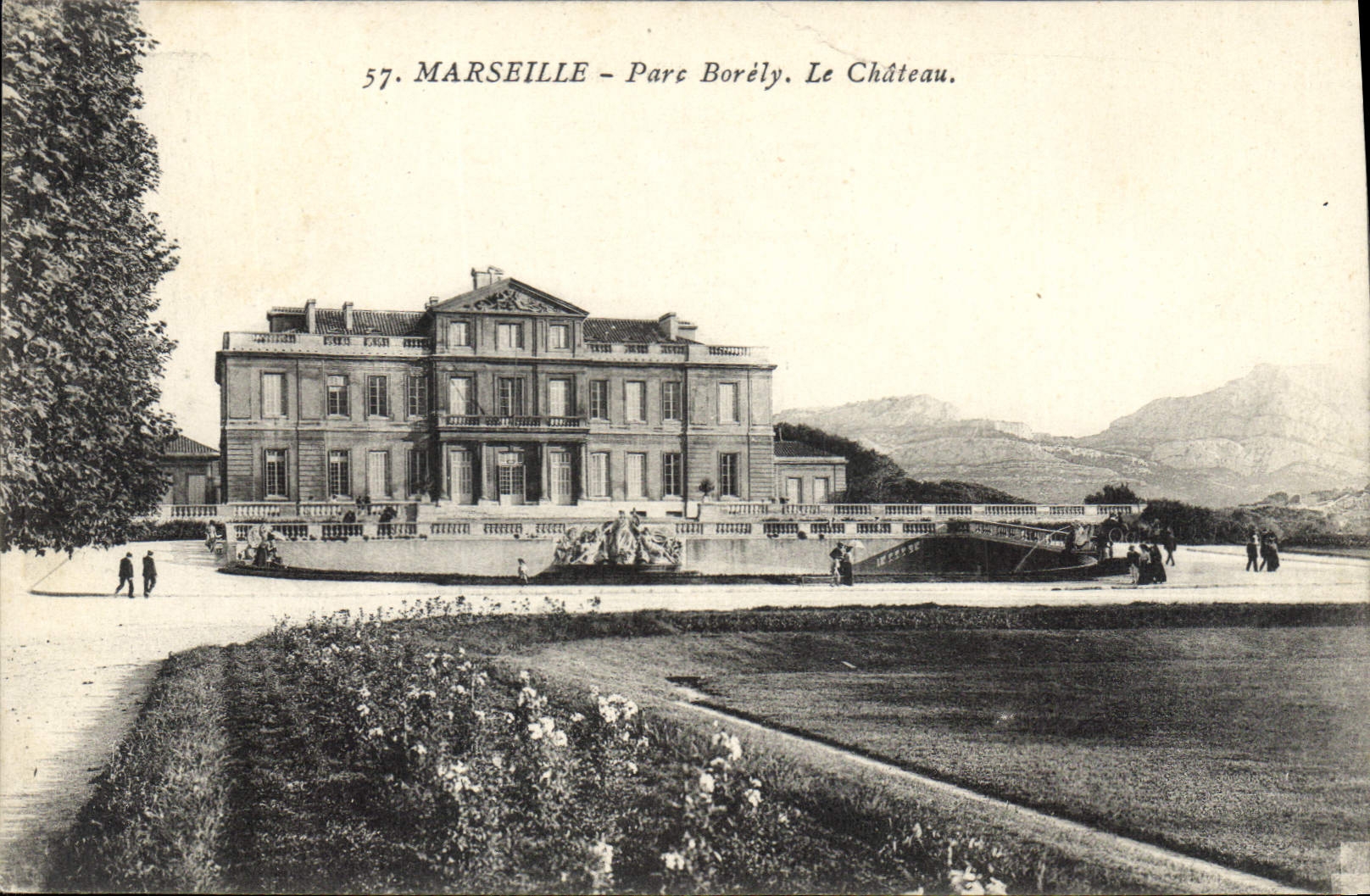 CPA Marseille Parc Borely Le Chateau