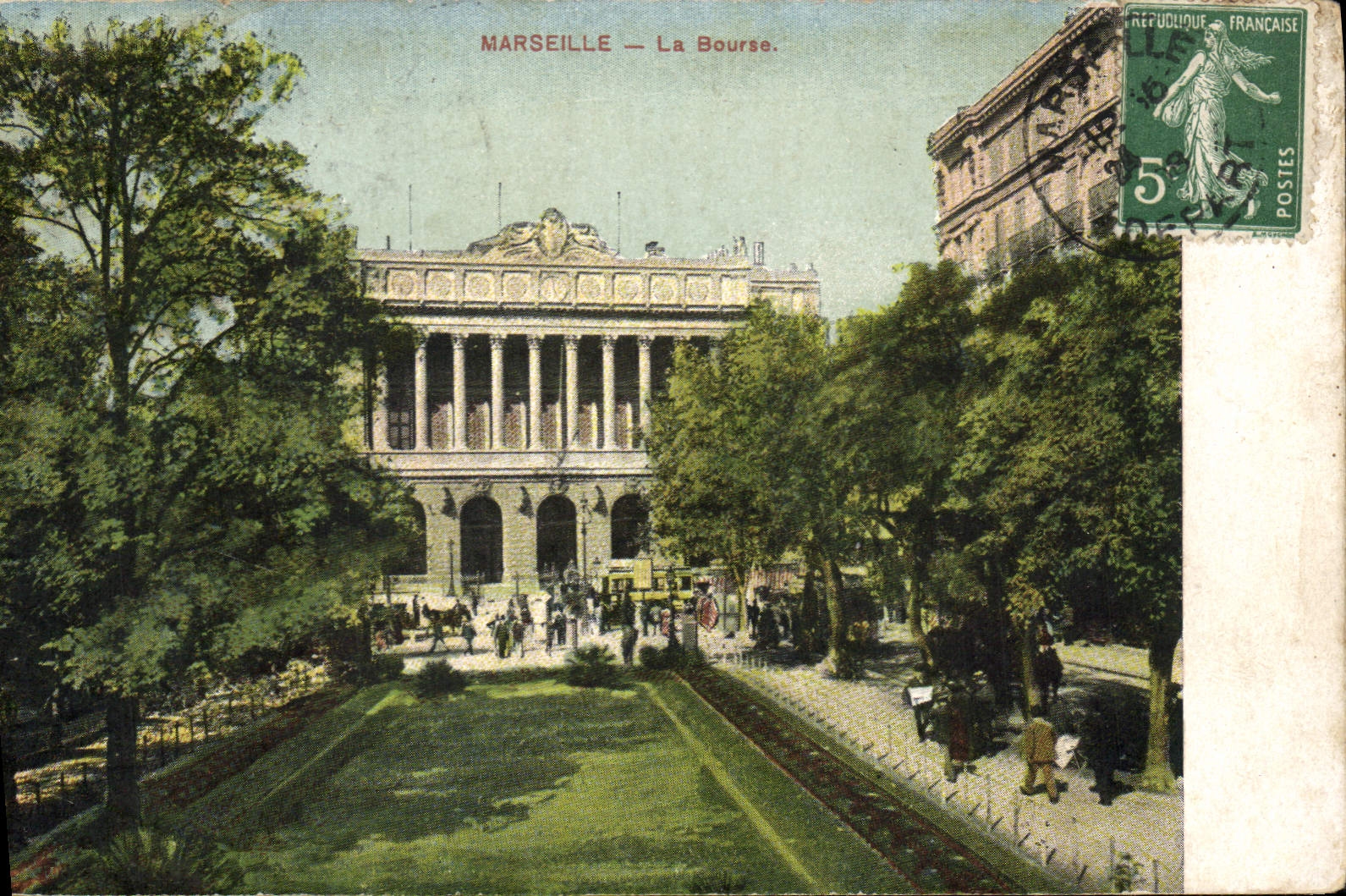 CPA Marseille La Bourse