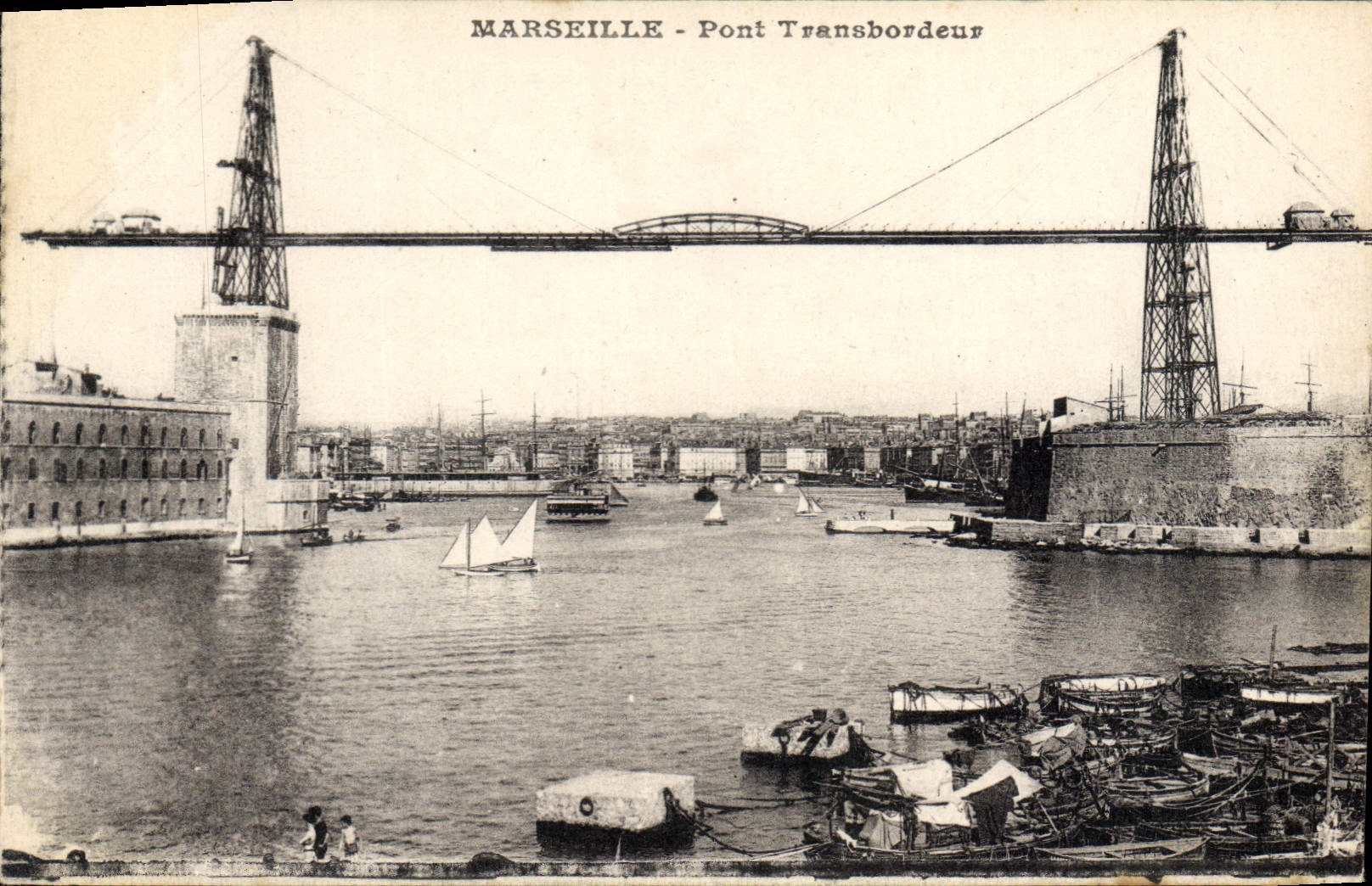 CPA Marseille Pont Transbordeur 