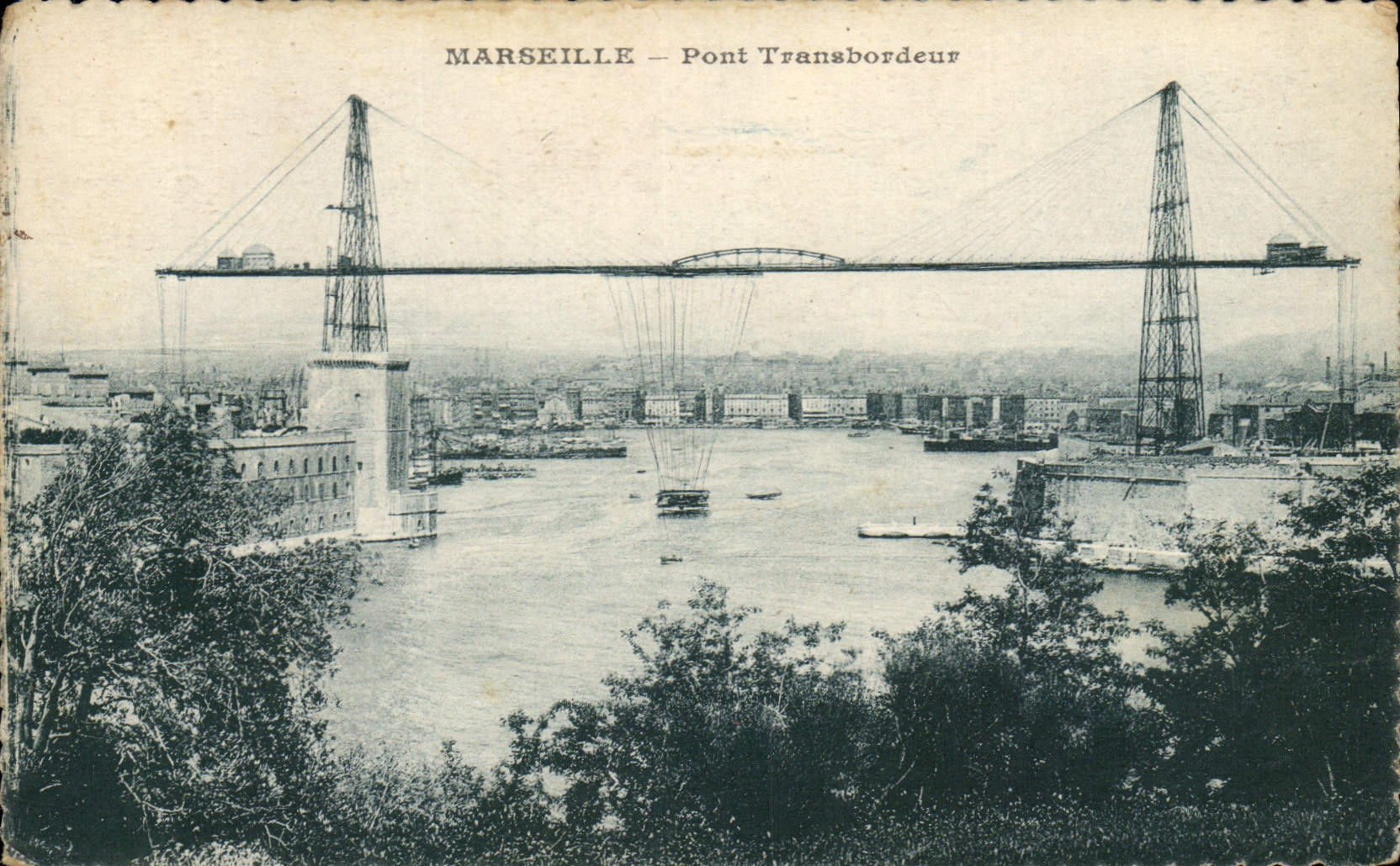 CPA Marseille Pont Transbordeur 