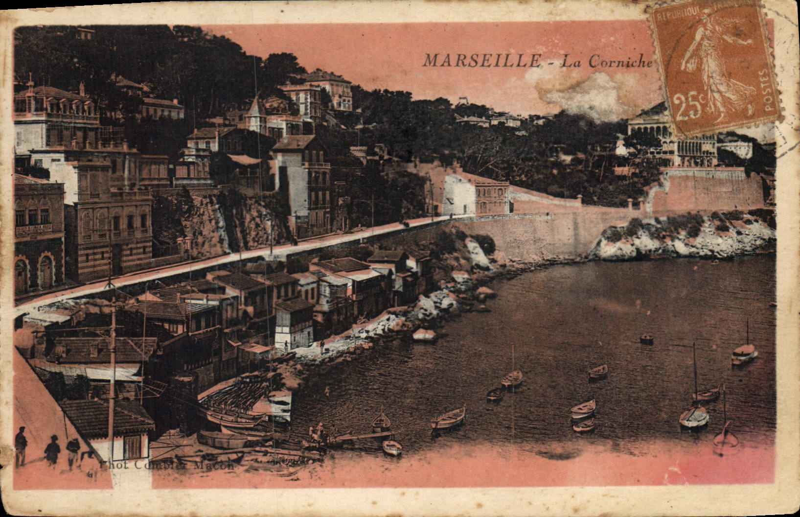 CPA Marseille La Corniche 