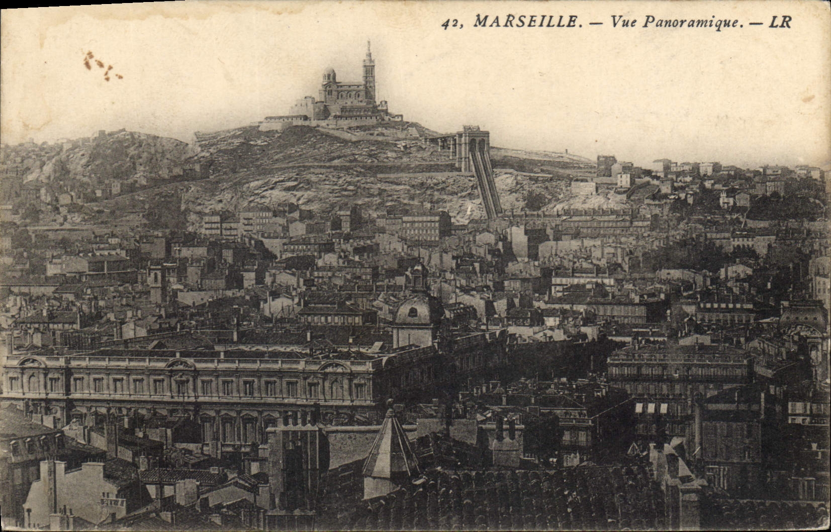 CPA Marseille Vue Panoramique 