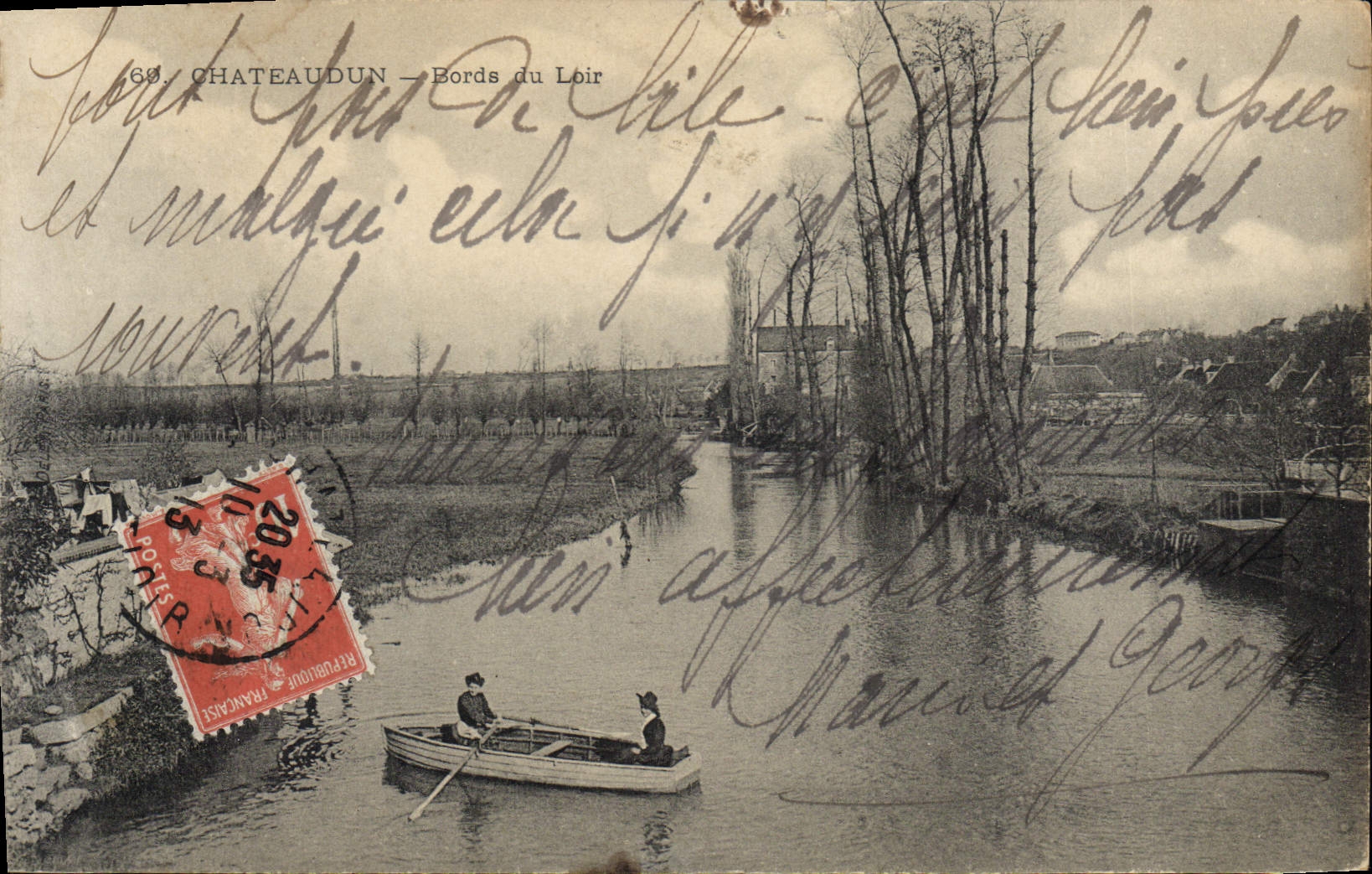 CPA Chateaudun Bords du Loir 