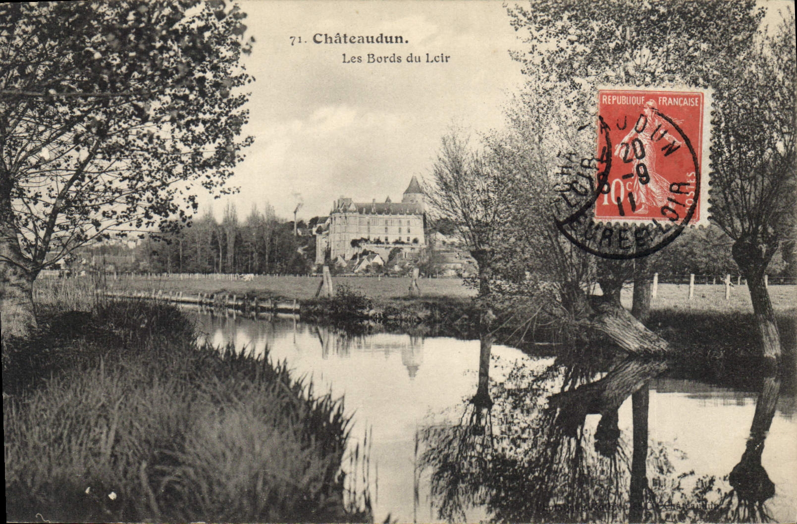 CPA Chateaudun Les Bords du Loir 