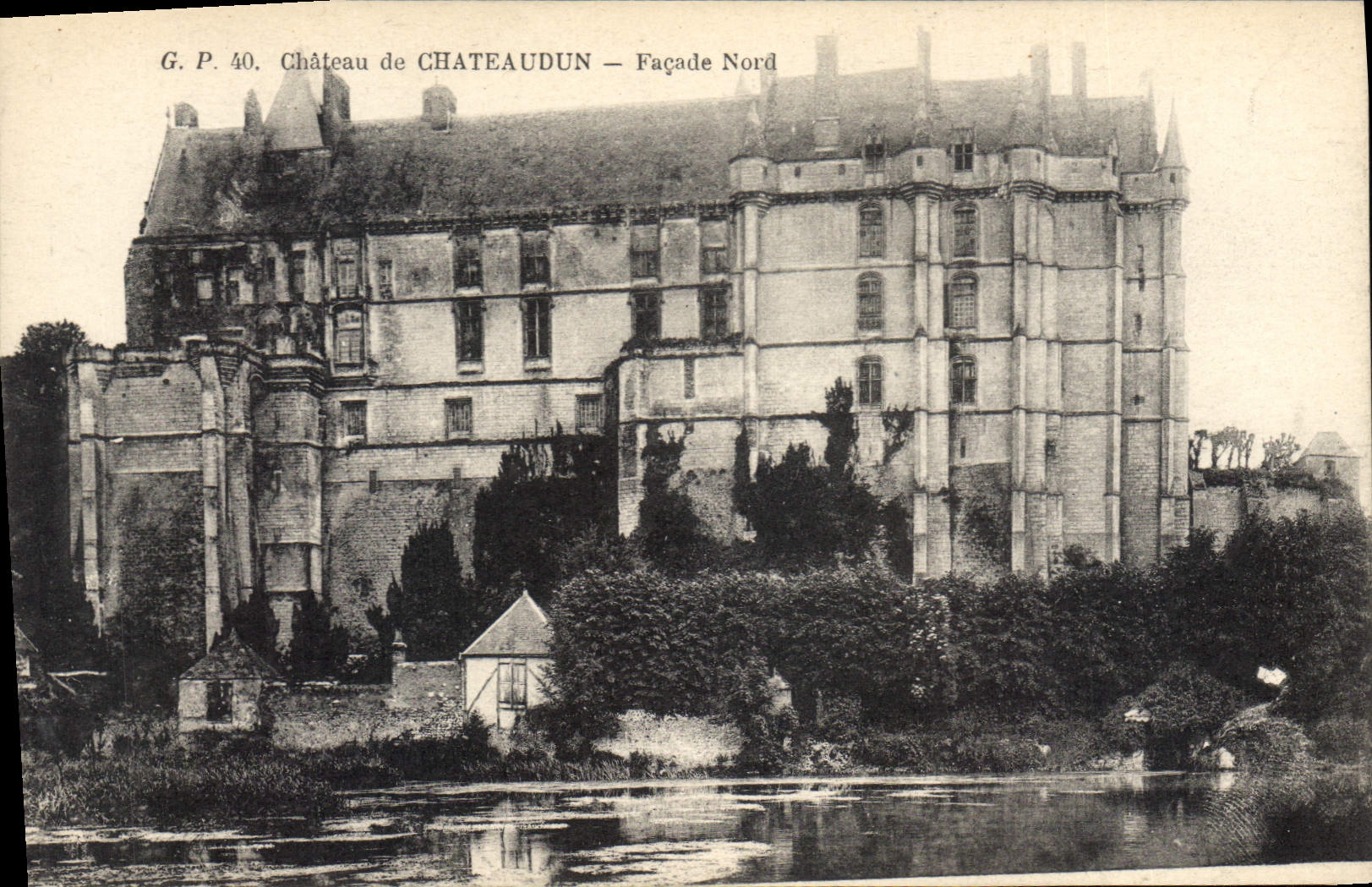 CPA Chateau de Chateaudun Facade Nord