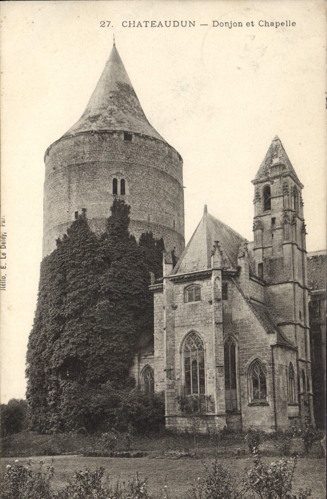 CPA Chateaudun Donjon et Chapelle 