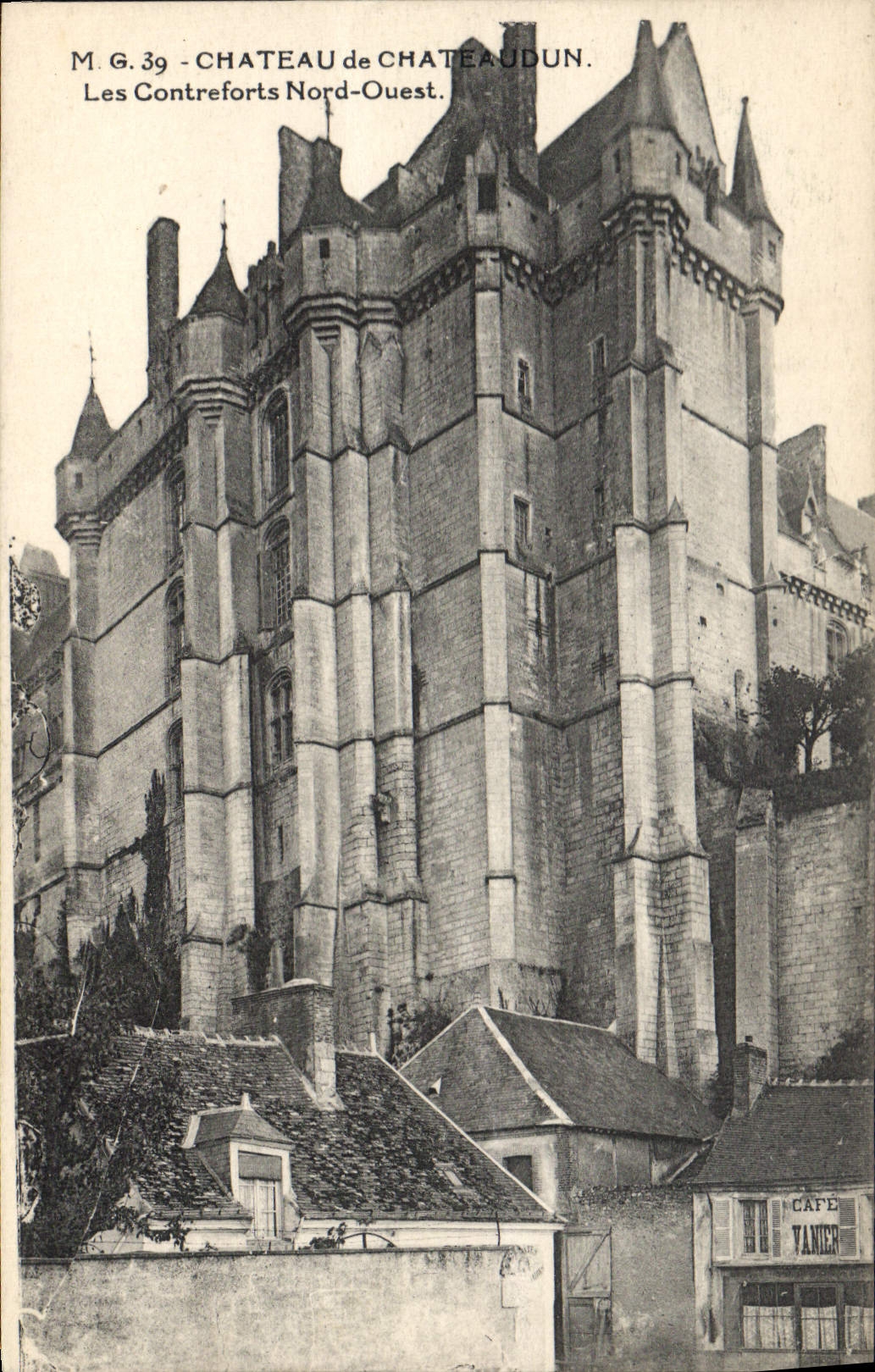 CPA Chateau de Chateaudun Les Contreforts Nord Ouest 