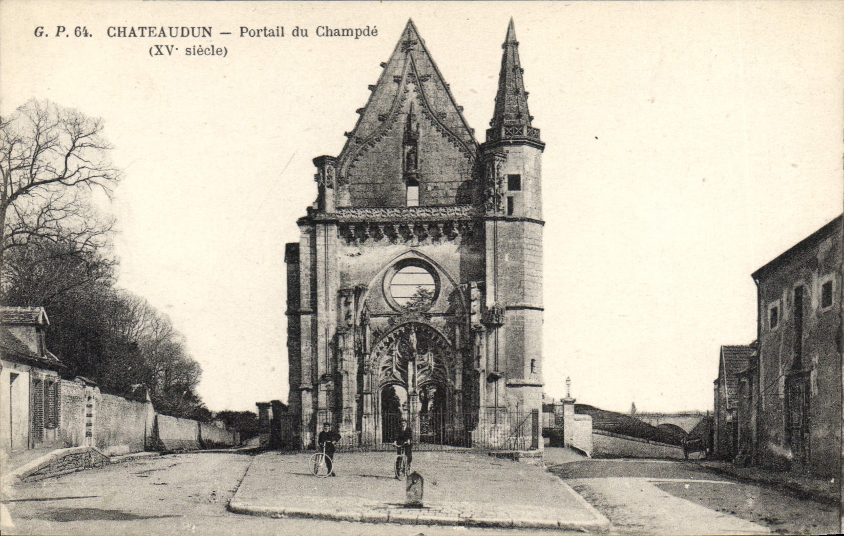 CPA Chateaudun Portain du Champagne XV siecle