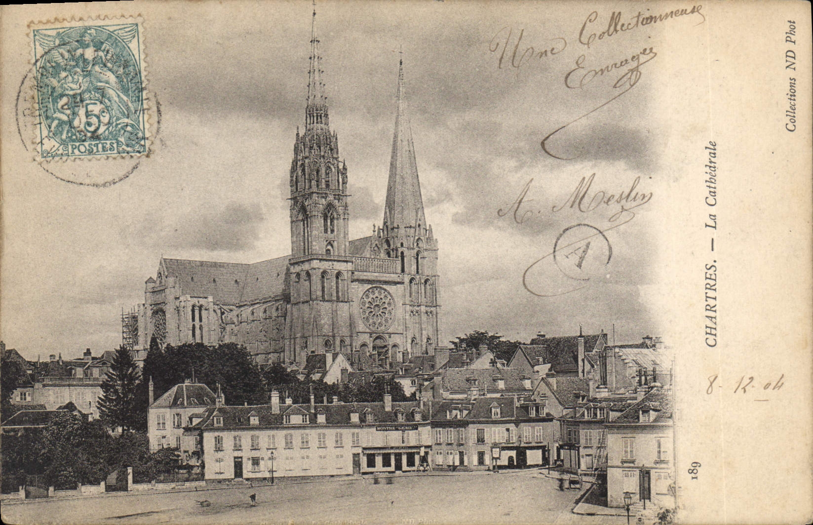 CPA Chartres La Cathedrale 
