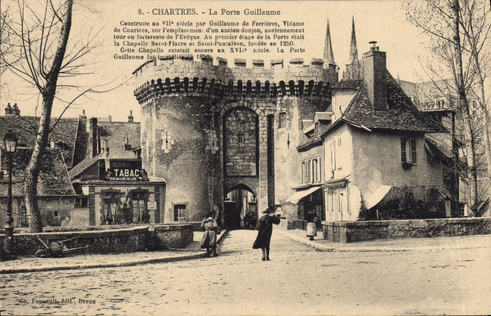 CPA Chartres La Porte Guillaume 