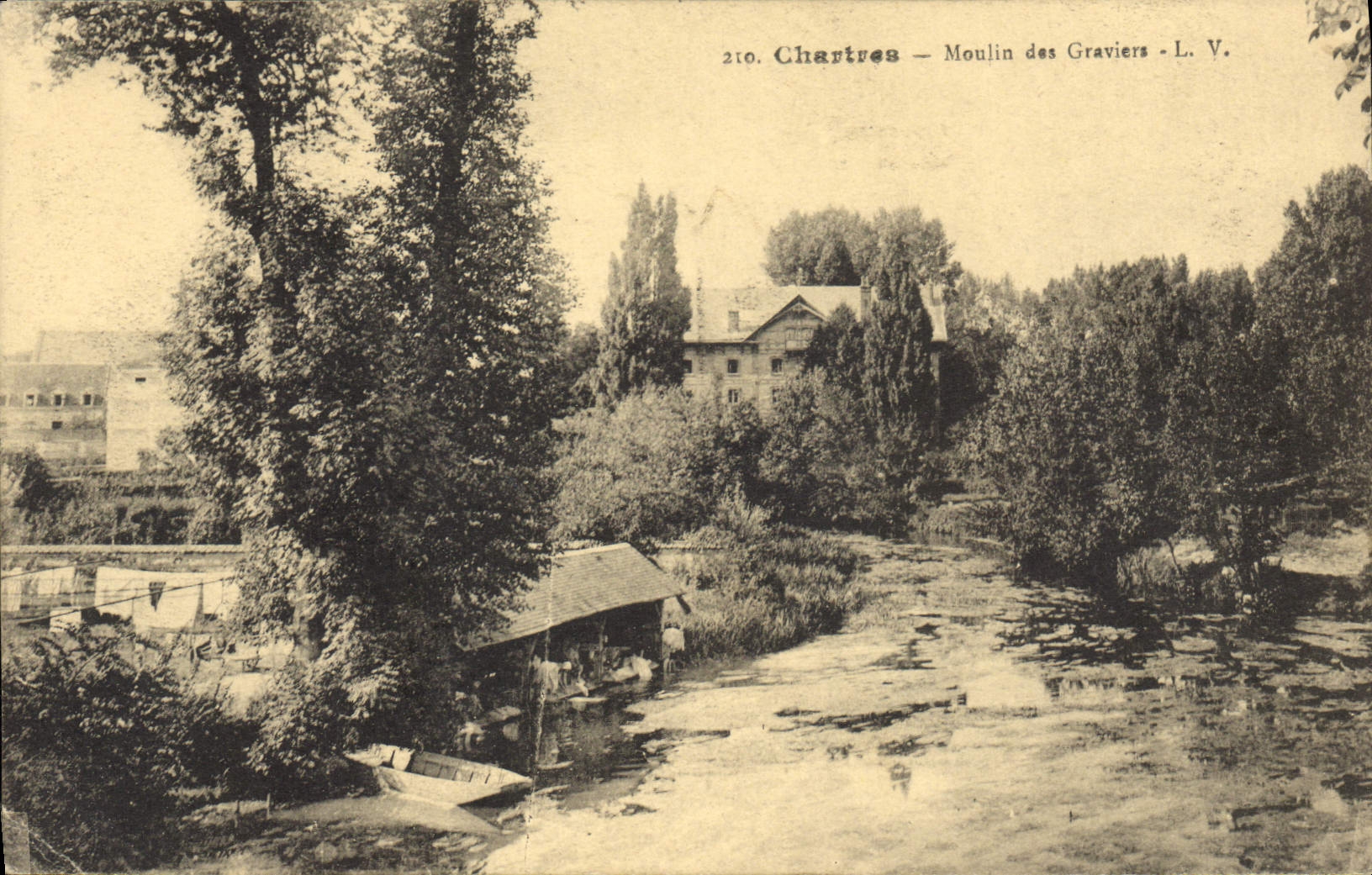 CPA Chartres Moulin des Graviers 