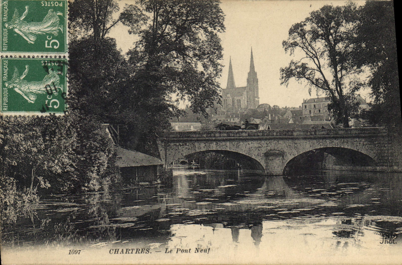CPA Chartres Le Pont Neuf 