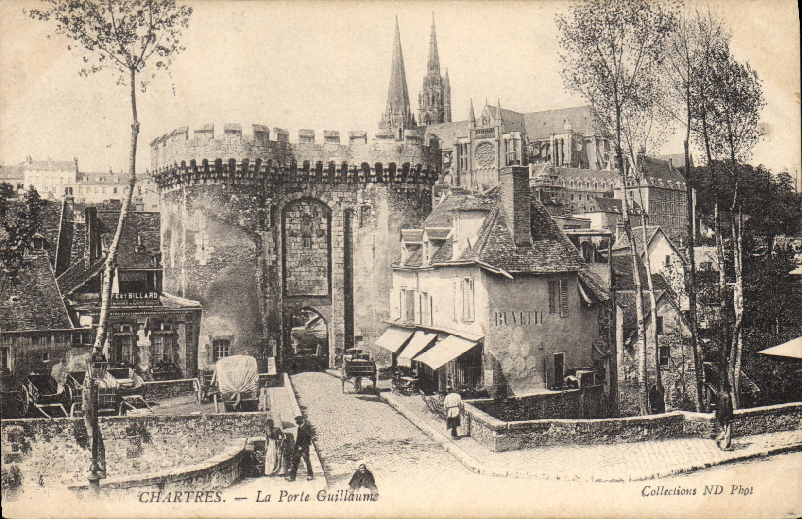 CPA Chartres La Porte Guillaume 