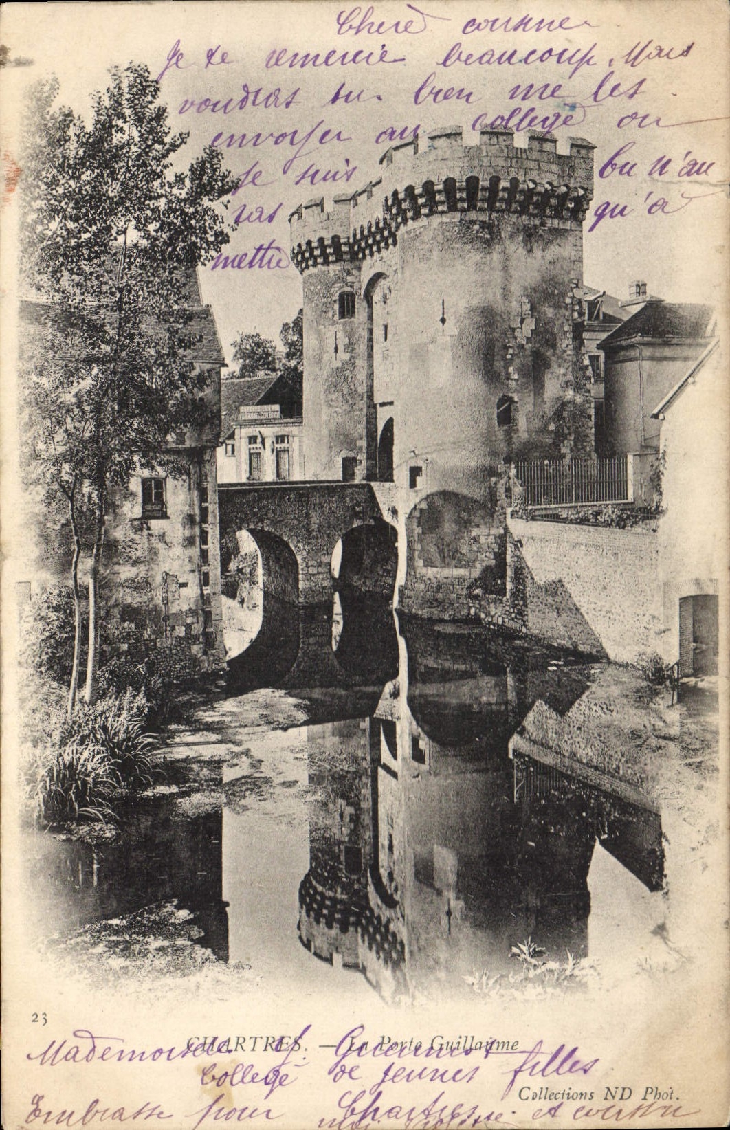 CPA Chartres La Porte Guillaume 