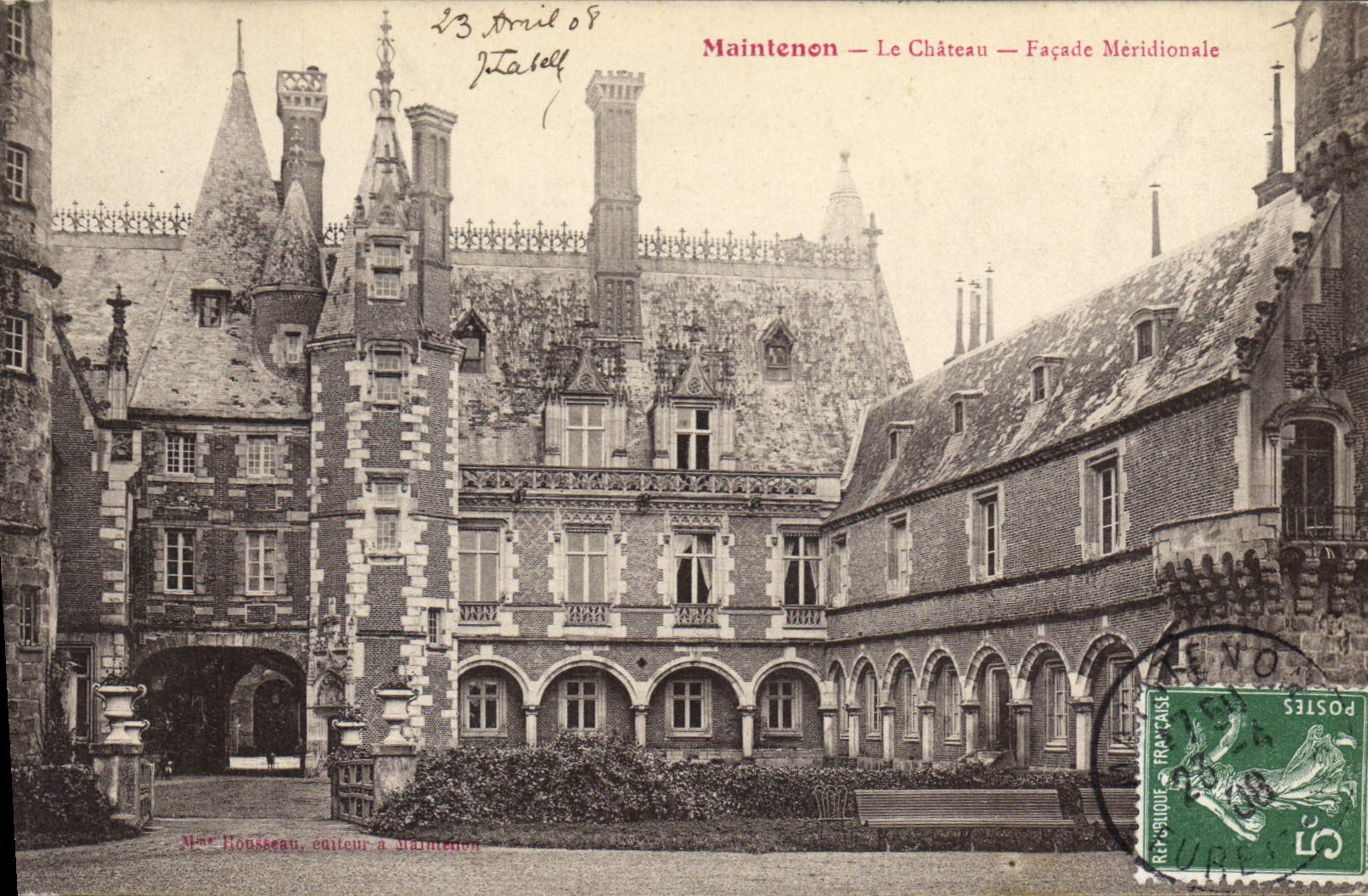 CPA Maintenon Le Chateau Facade Meridionale