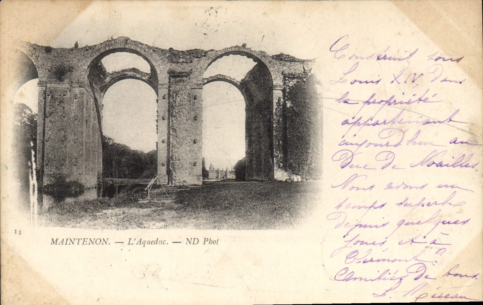 CPA Maintenon L'Aqueduc 