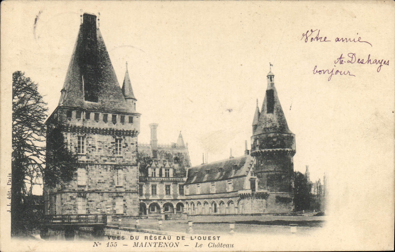 CPA Maintenon Le Chateau 