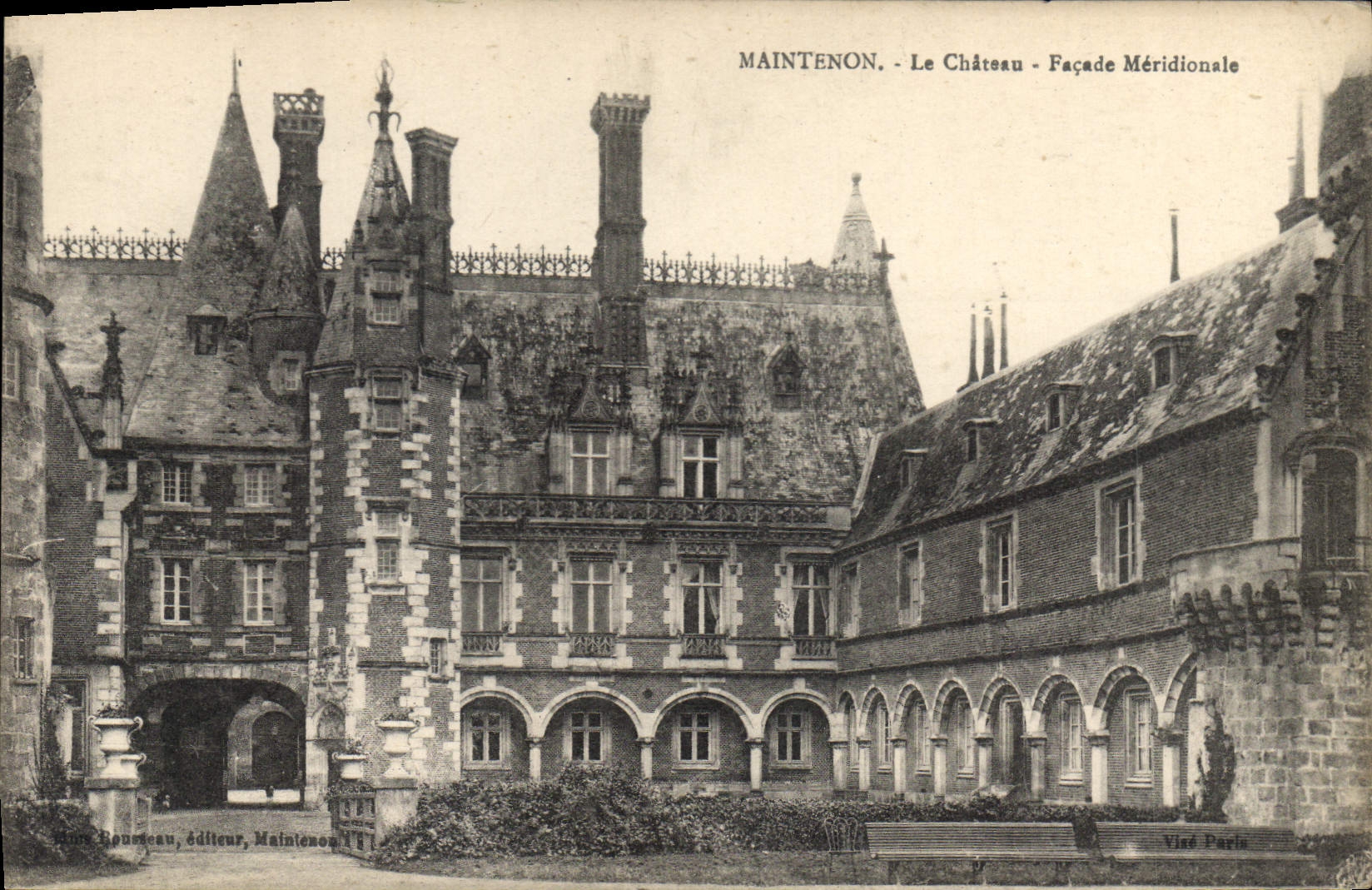 CPA Maintenon Le Chateau Facade Meridionale 