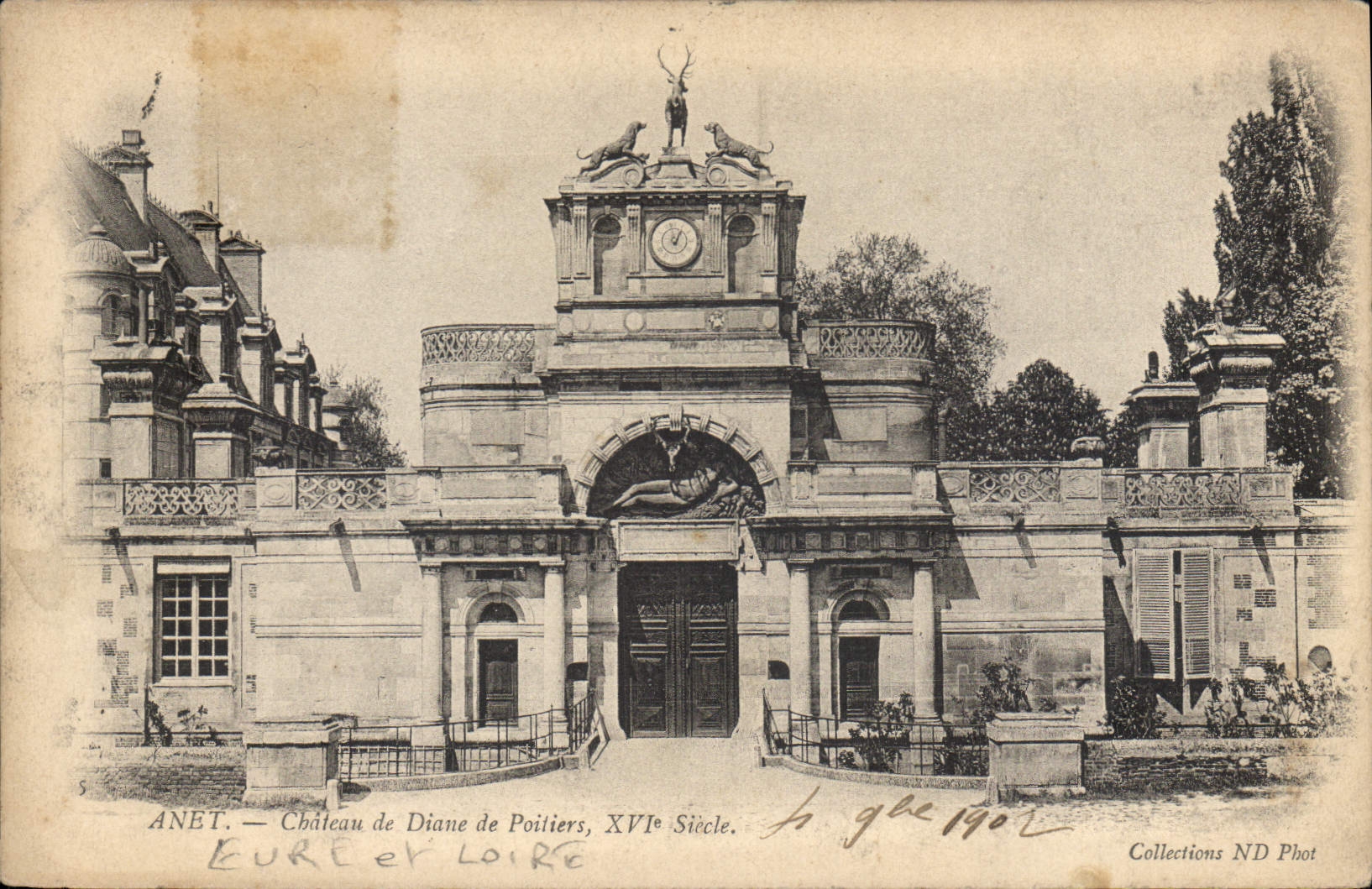 CPA Anet Chateau de Diane de Poitiers XVI Siecle 