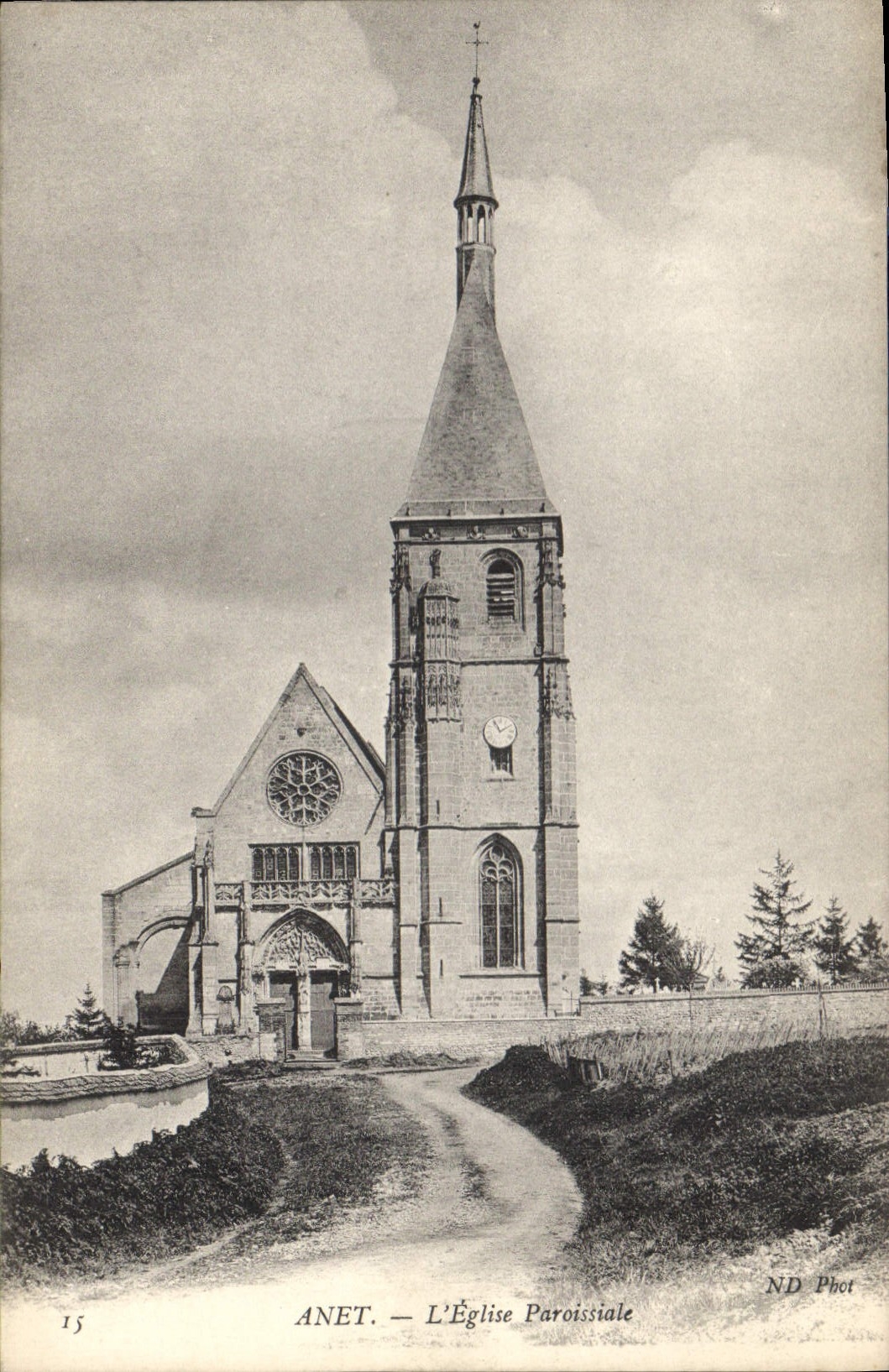 CPA Anet L'Eglise Paroissiale 