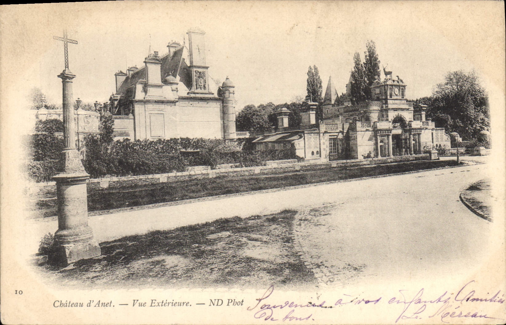 CPA Chateau d'Anet Vue exterieure 