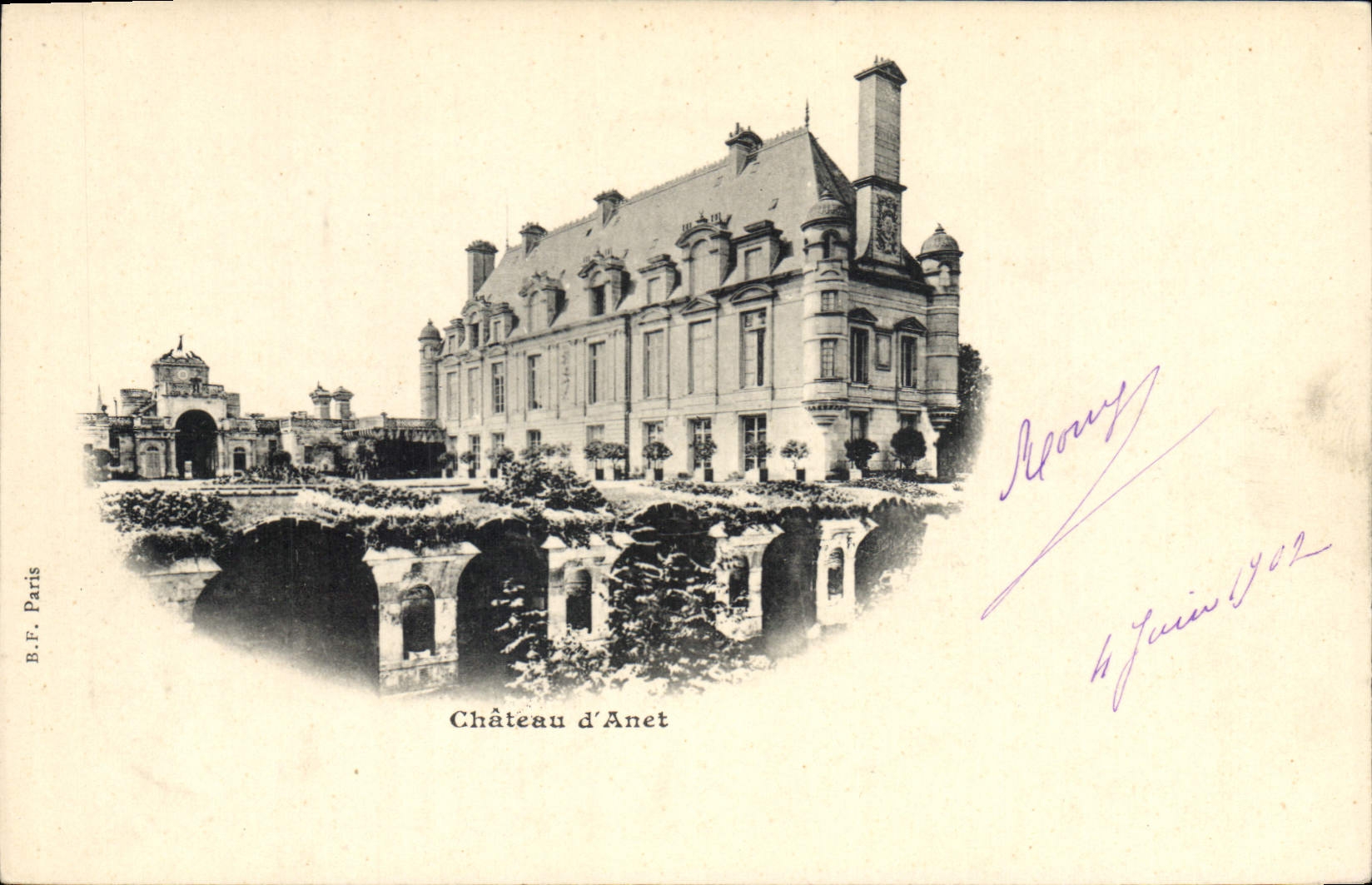 CPA Chateau d'Anet 