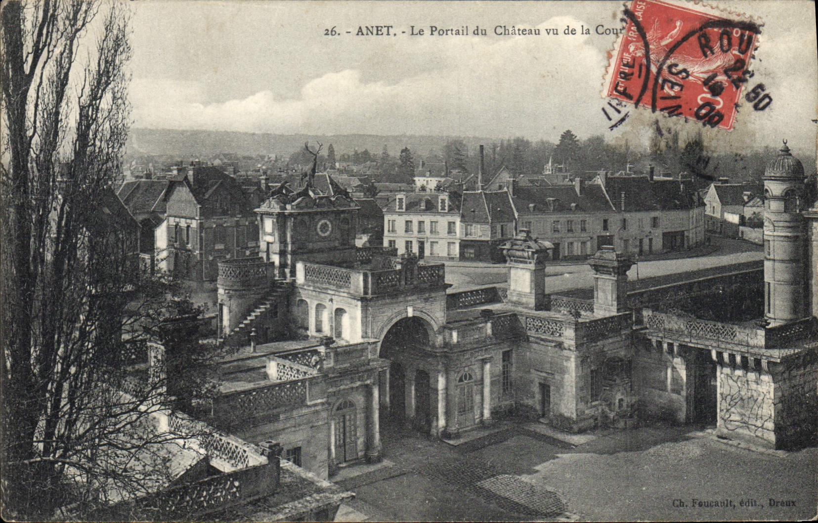 CPA Anet Le Portail du Chateau 