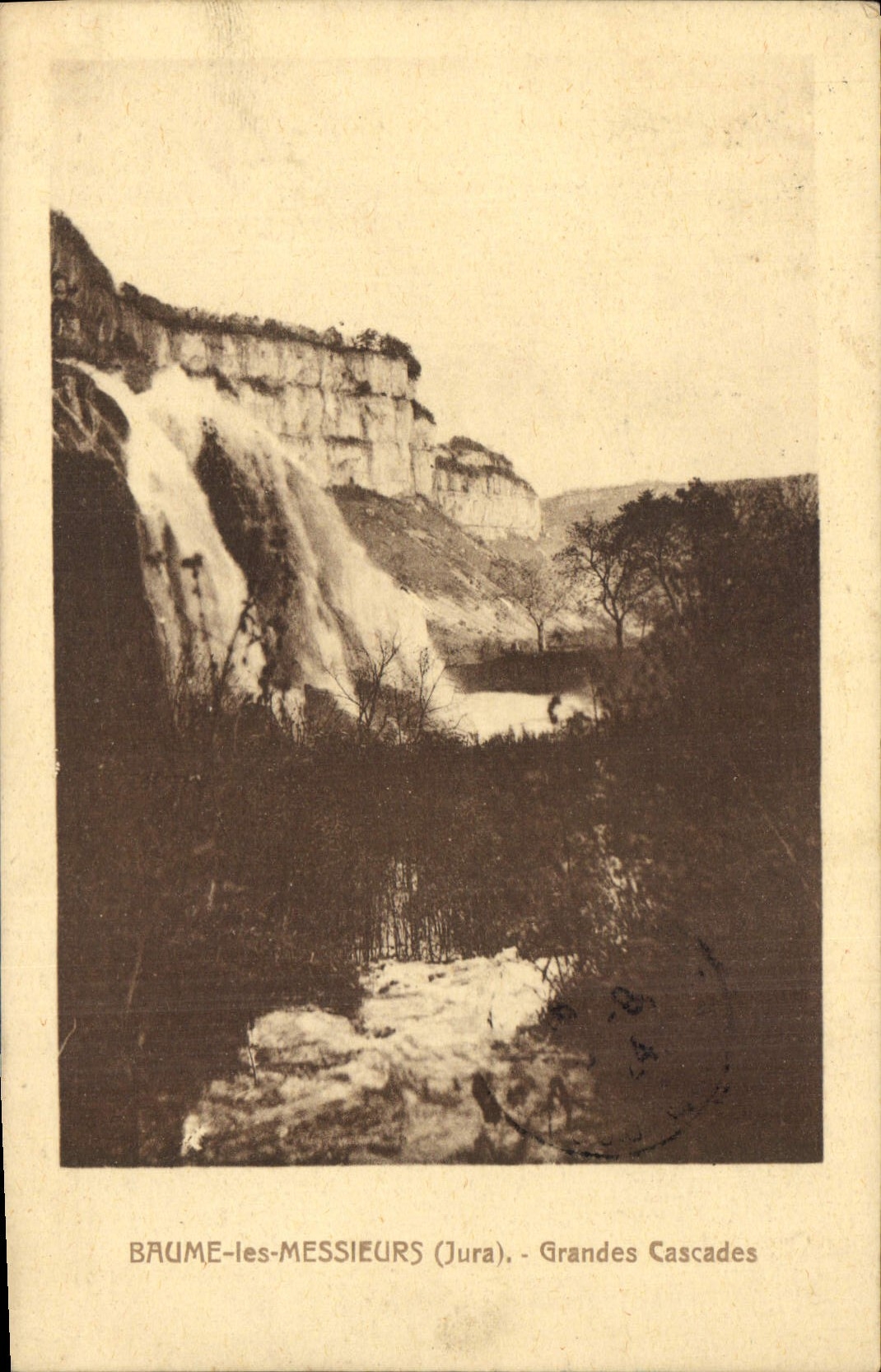 CPA Baume les Messieurs Jura Grandes Cascades