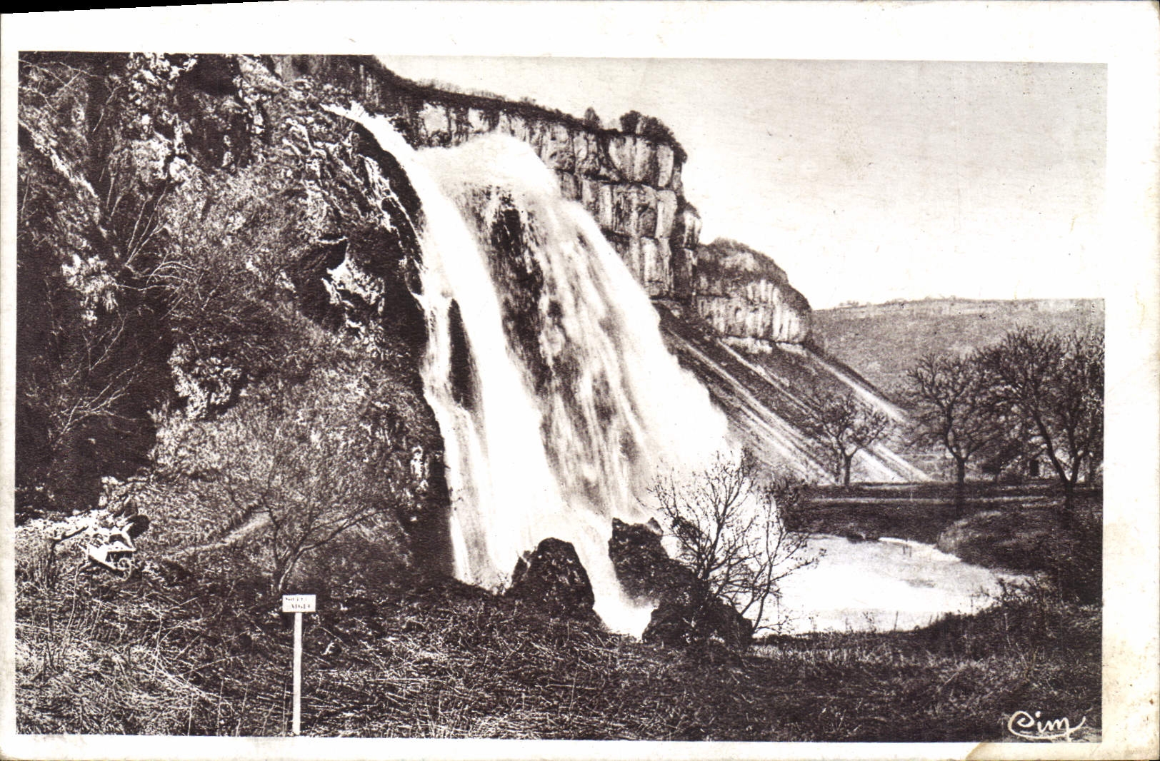 CPA Baume les Messieurs Jura Cascade des Tufs