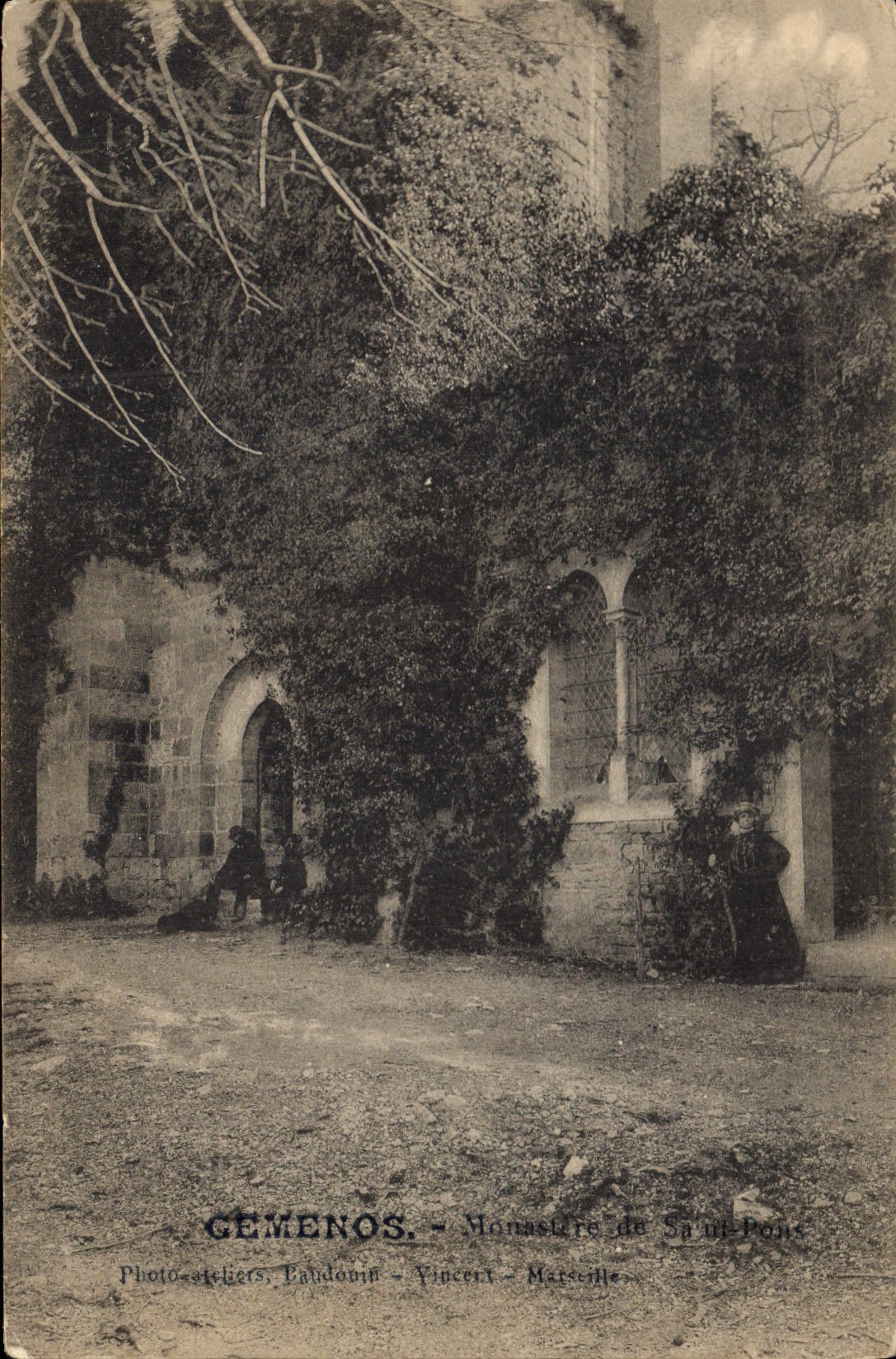 CPA Gemenos Monastere de Saint Pons