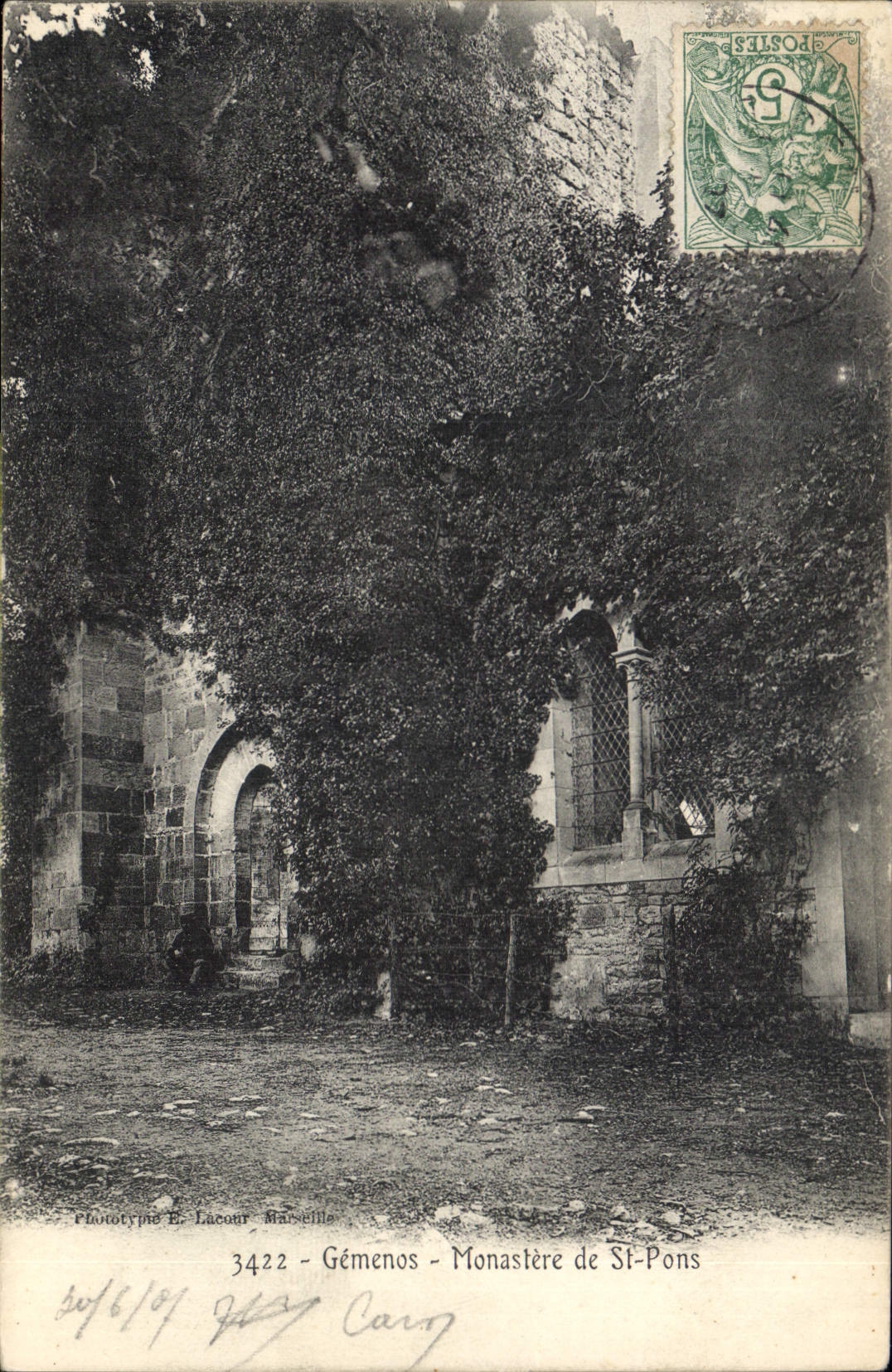 CPA Gemenos Monastere de St Pons