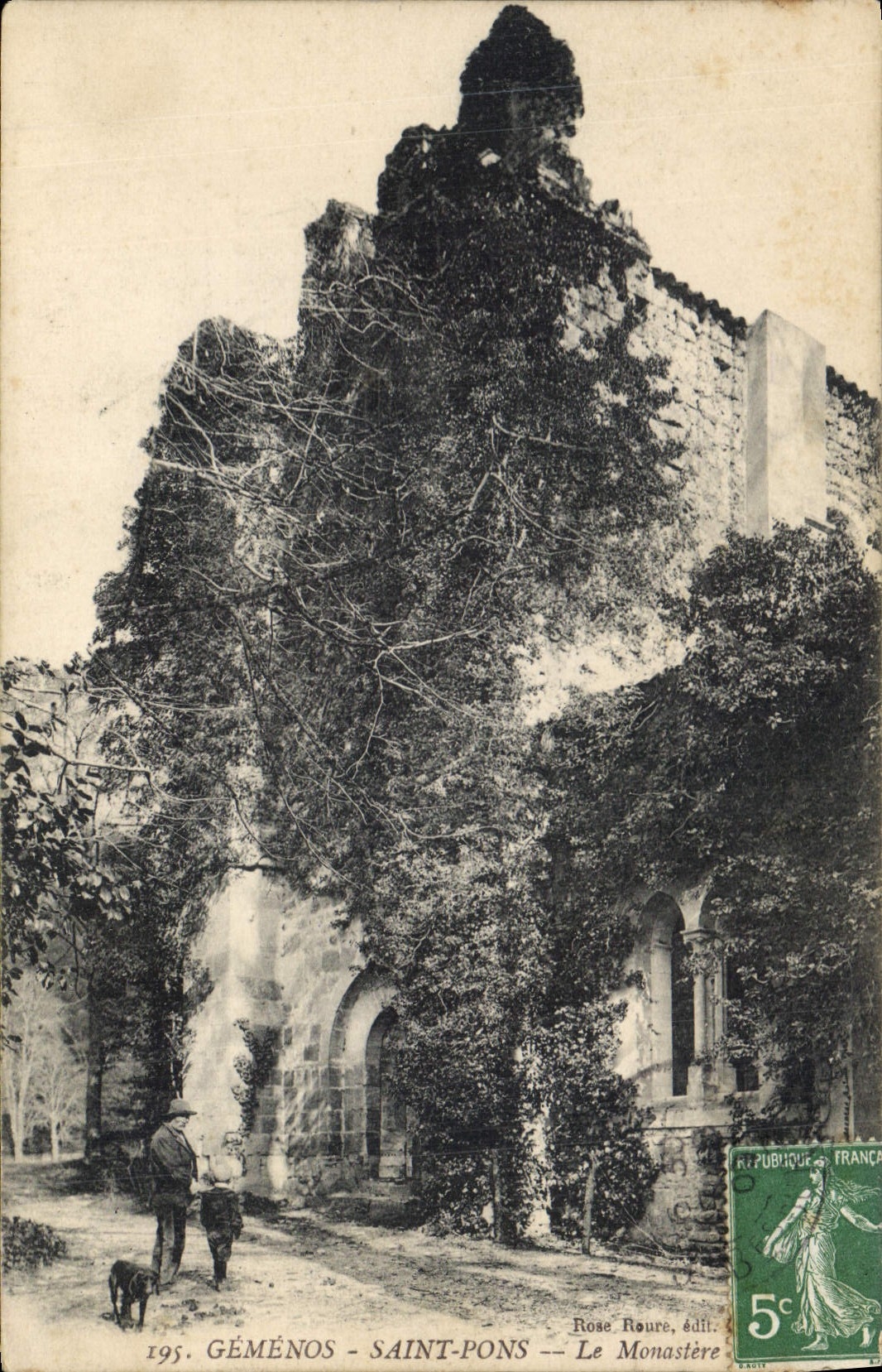 CPA Gemenos Saint Pons Le Monastere 