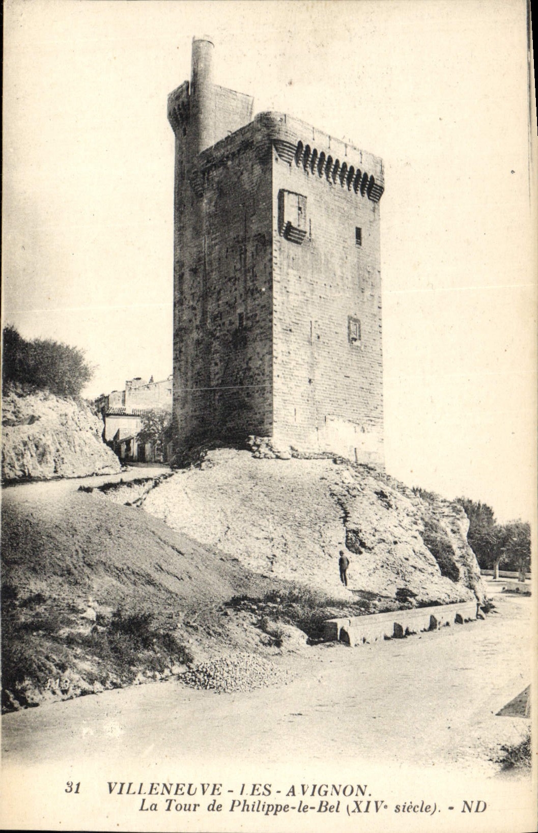 CPA Villeneuve les Avignon La Tour de Philippe le Bel XIV siecle 