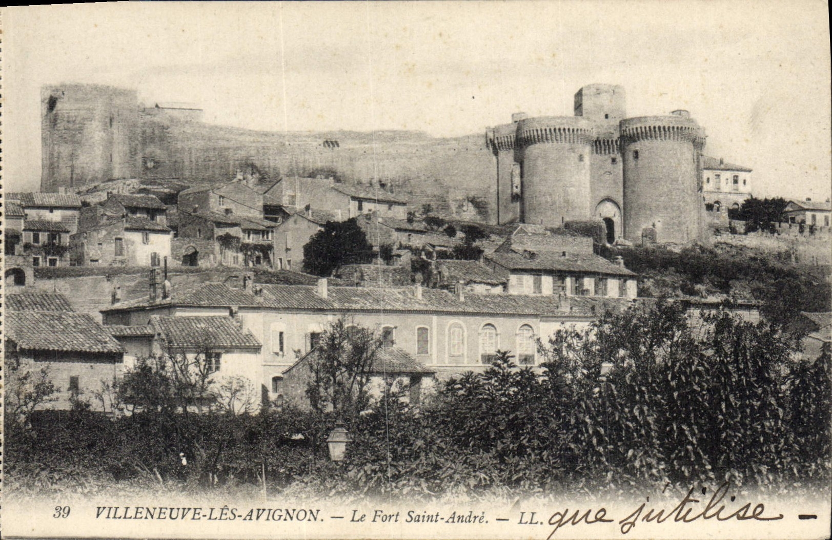 CPA Villeneuve les Avignon Le Fort Saint Andre