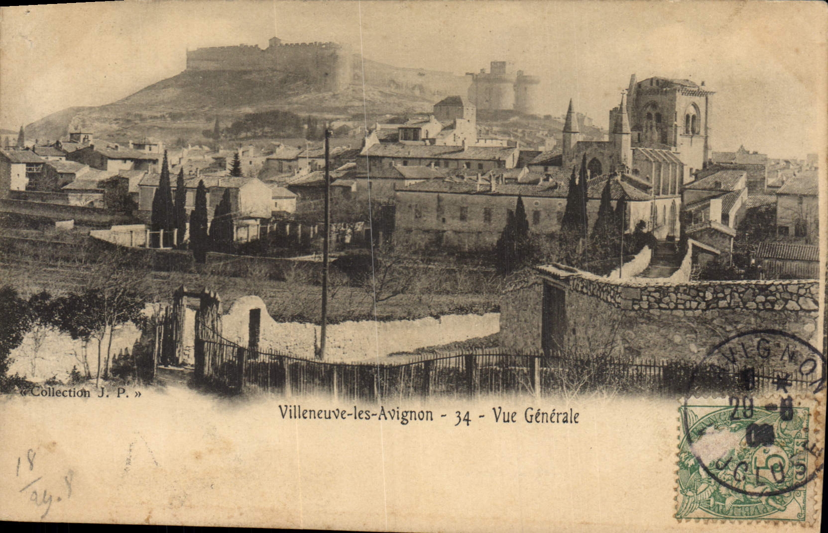CPA Villeneuve les Avignon Vue Generale